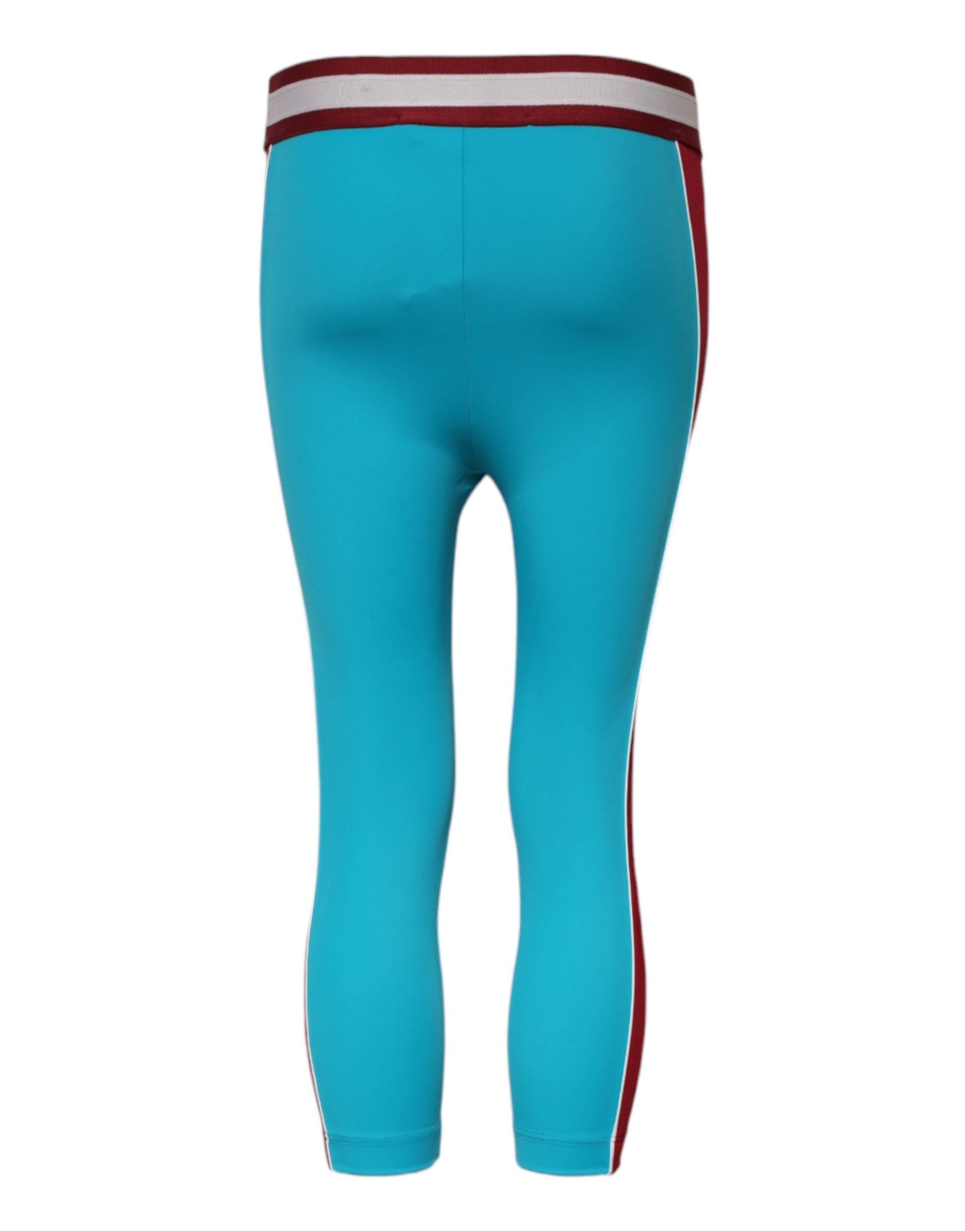 Dolce & Gabbana Blue Cropped Pants for Women detail view