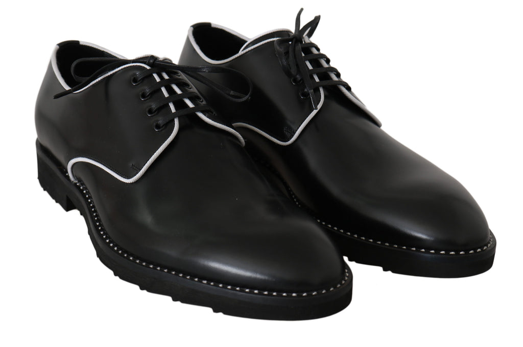 Dolce & Gabbana Black Oxfords And Derbies for Men side view