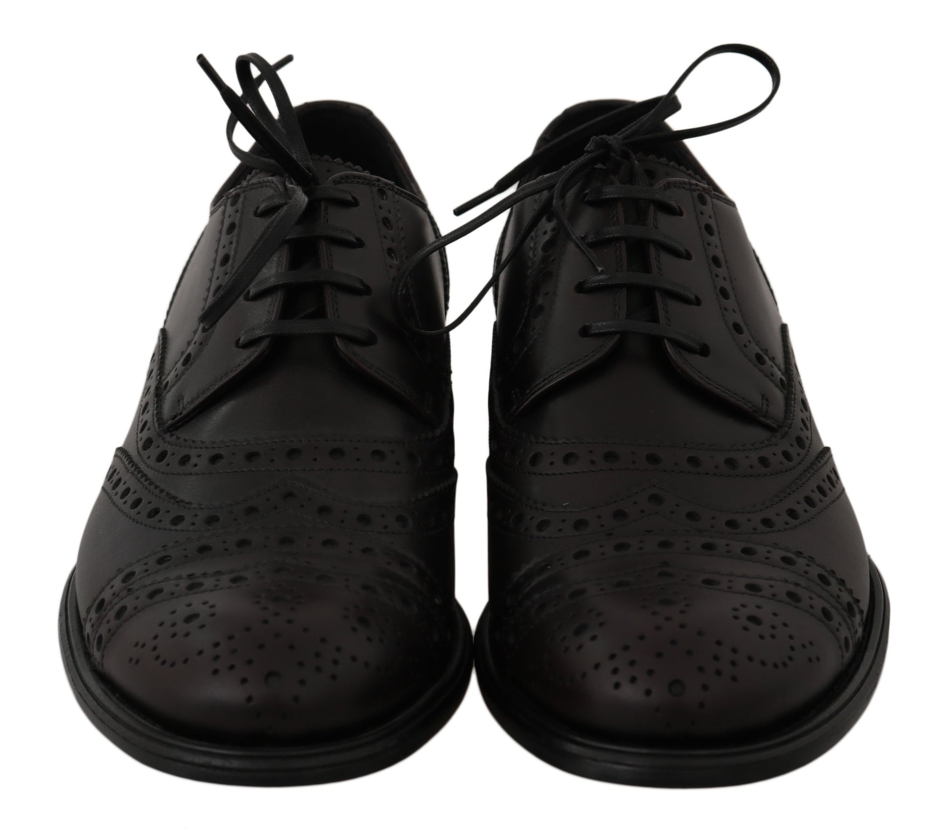 Chaussures habillées Richelieu Dolce & Gabbana en cuir noir