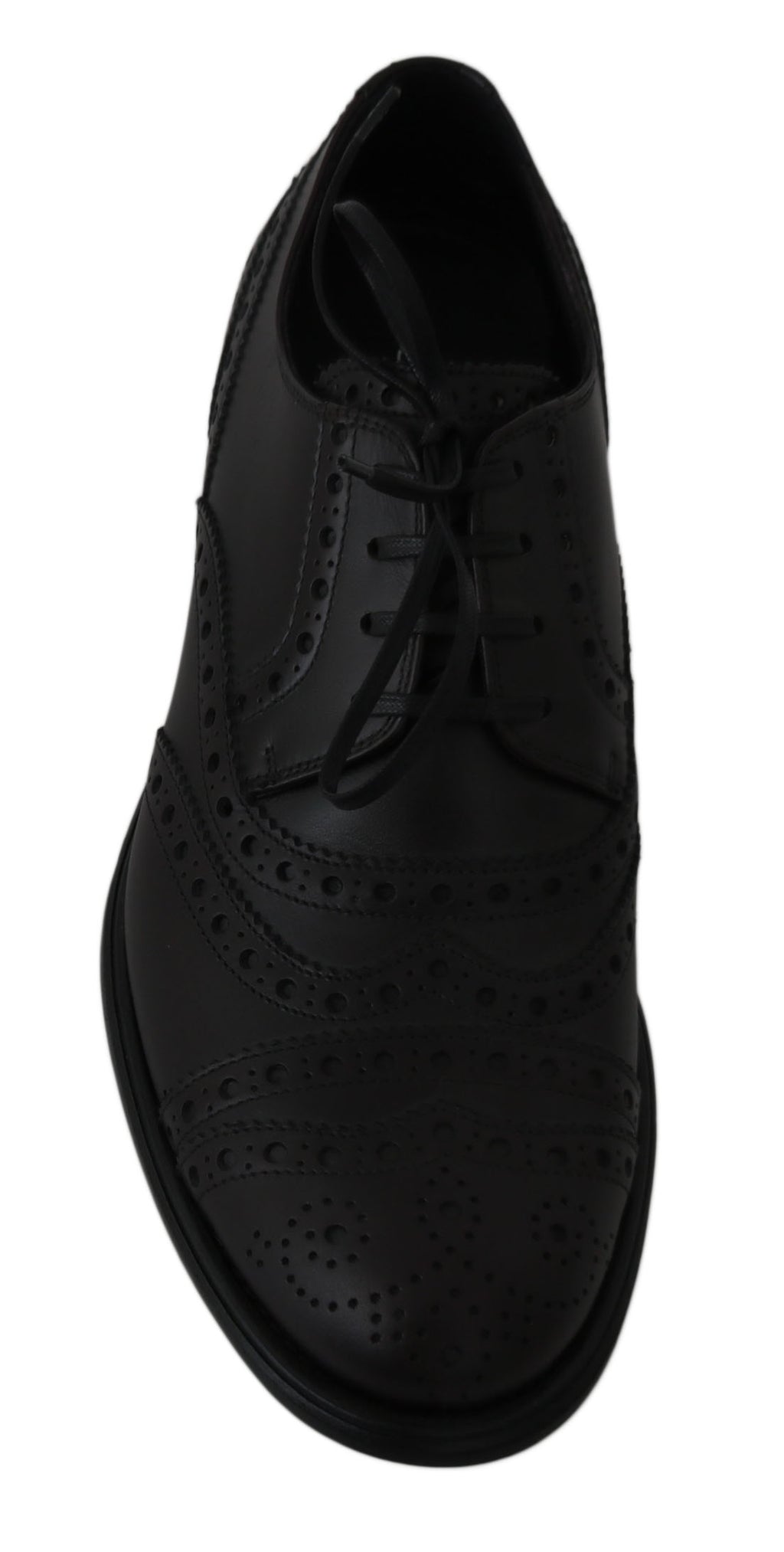 Chaussures habillées Richelieu Dolce & Gabbana en cuir noir