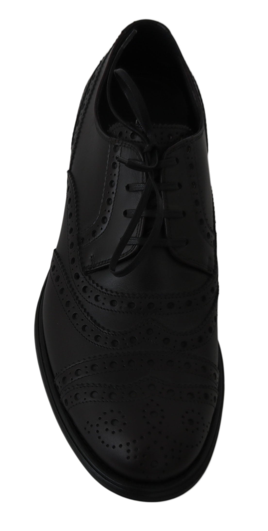 Chaussures habillées Richelieu Dolce & Gabbana en cuir noir