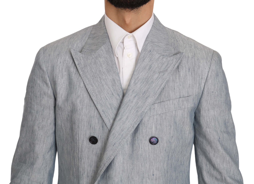 Dolce & Gabbana Blue Blazer for Men detail view