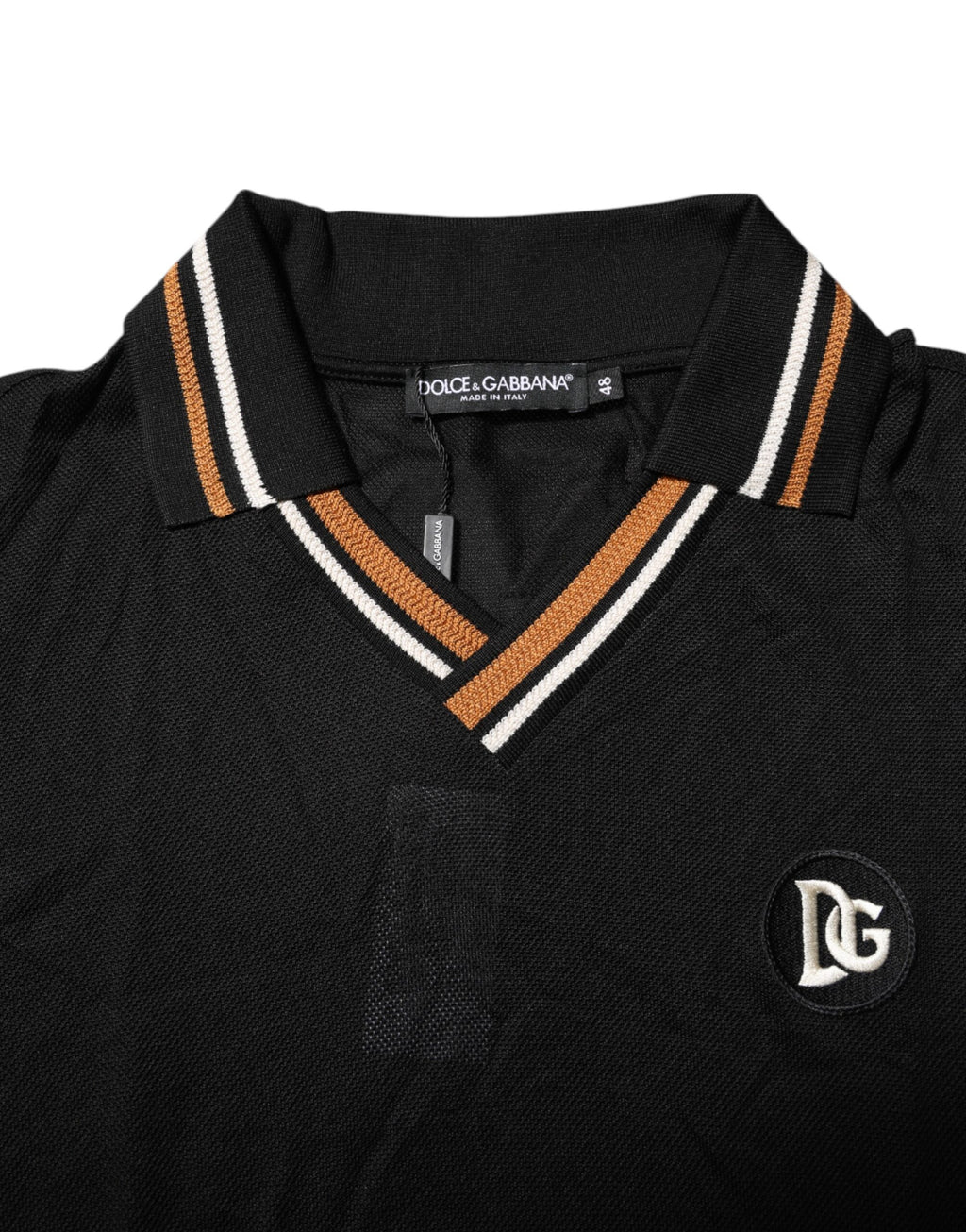 Dolce & Gabbana Black Polo Shirt for Men additional view