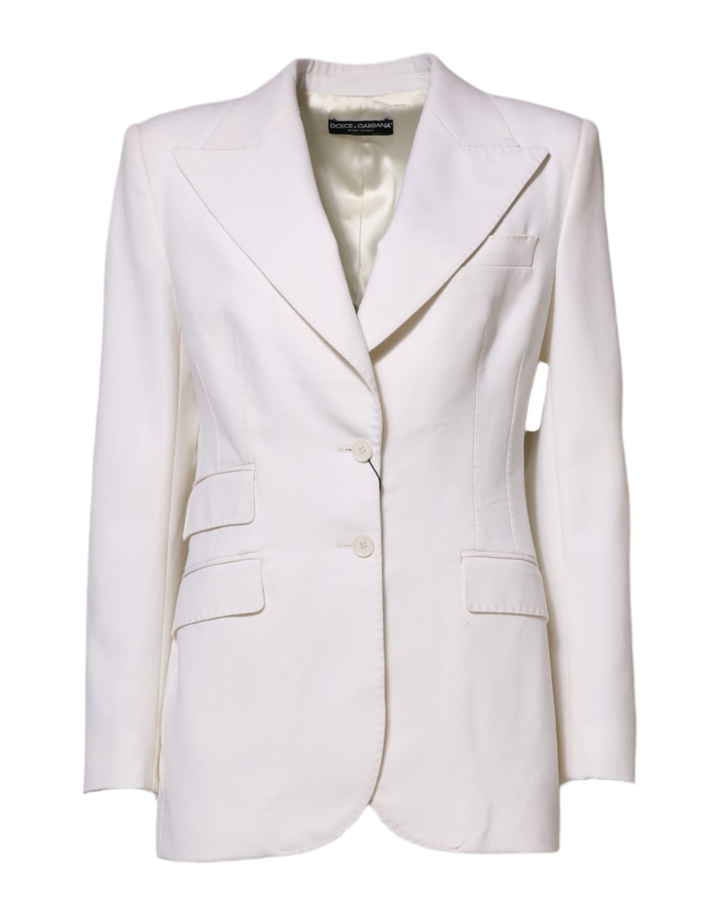 Dolce & Gabbana White Coat for Women