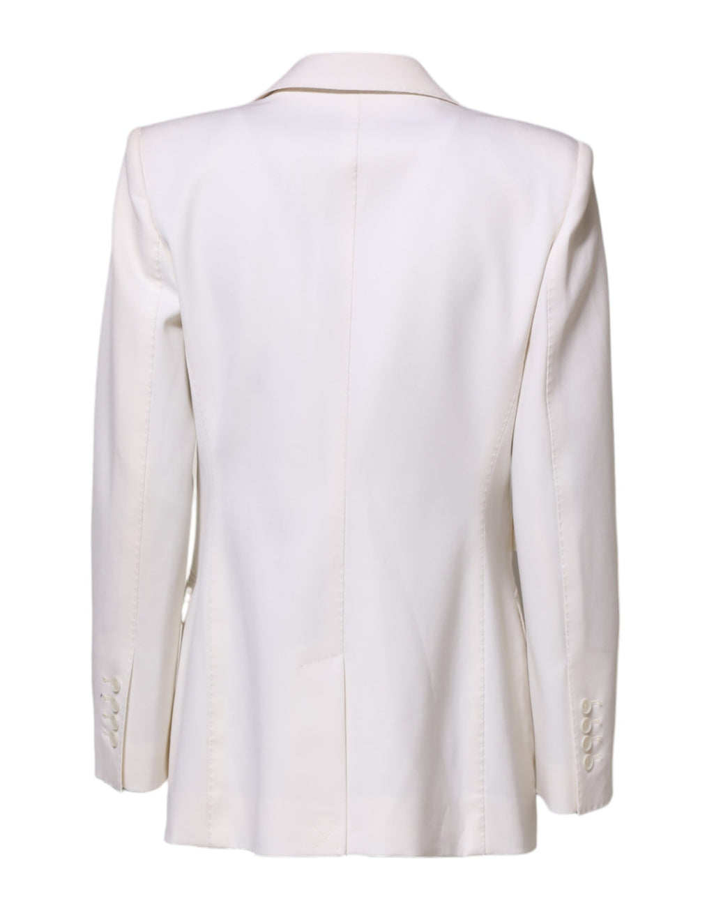 Dolce & Gabbana White Coat for Women detail view