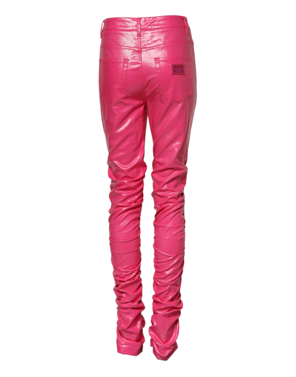 Dolce & Gabbana Pink Skinny Jeans for Women detail view