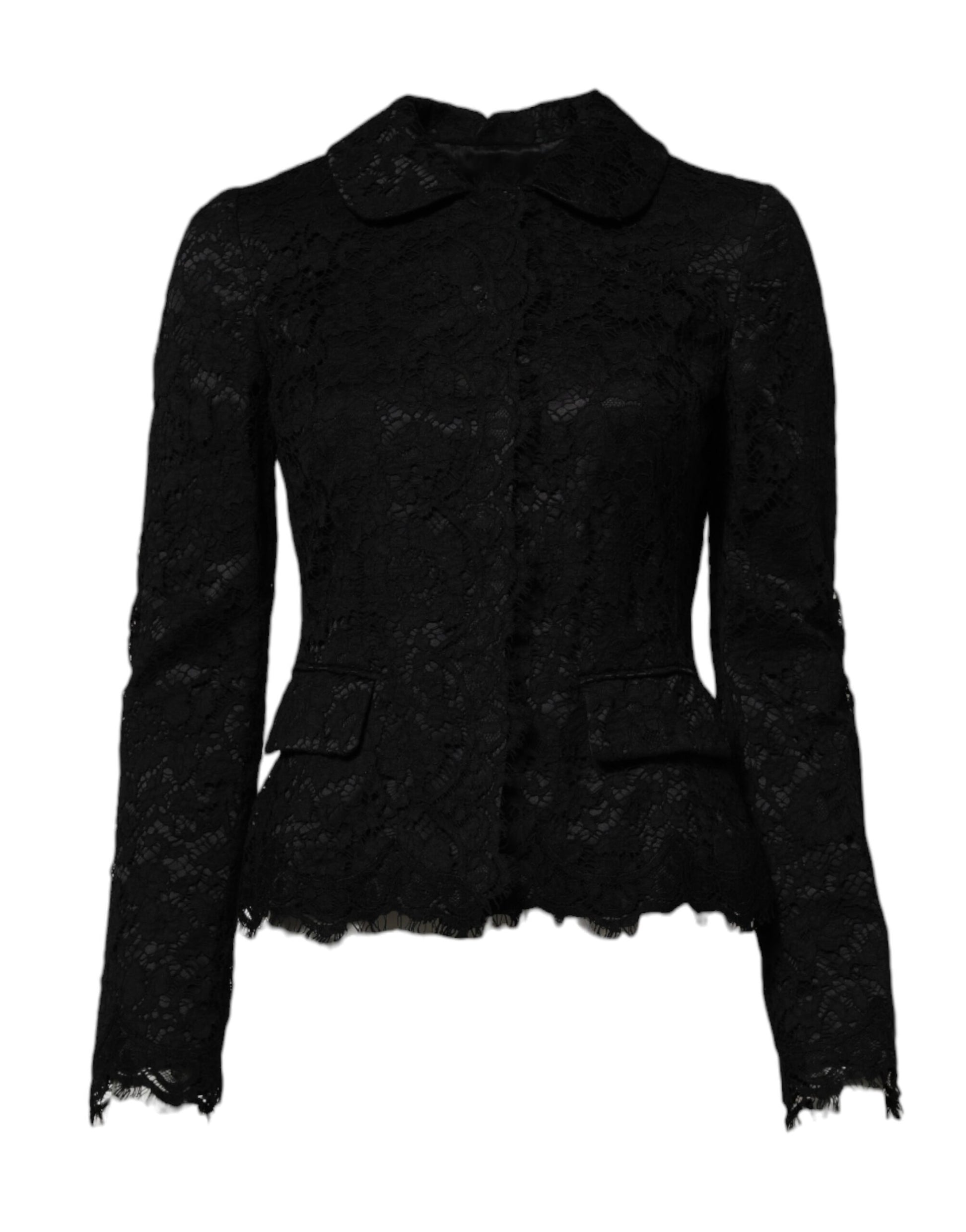 Dolce & Gabbana Black Coat for Women alternate view