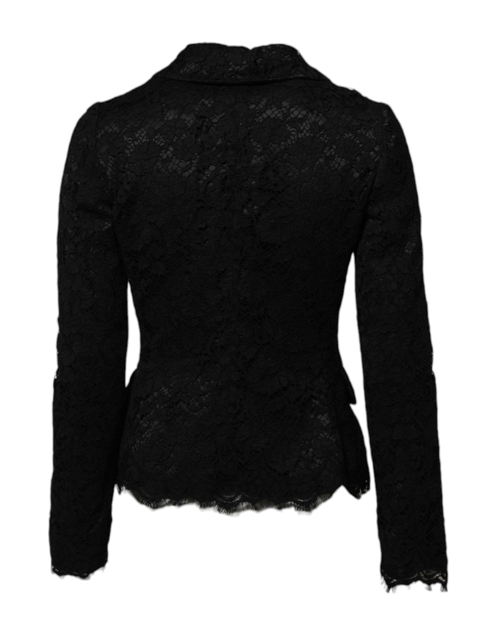 Dolce & Gabbana Black Coat for Women detail view