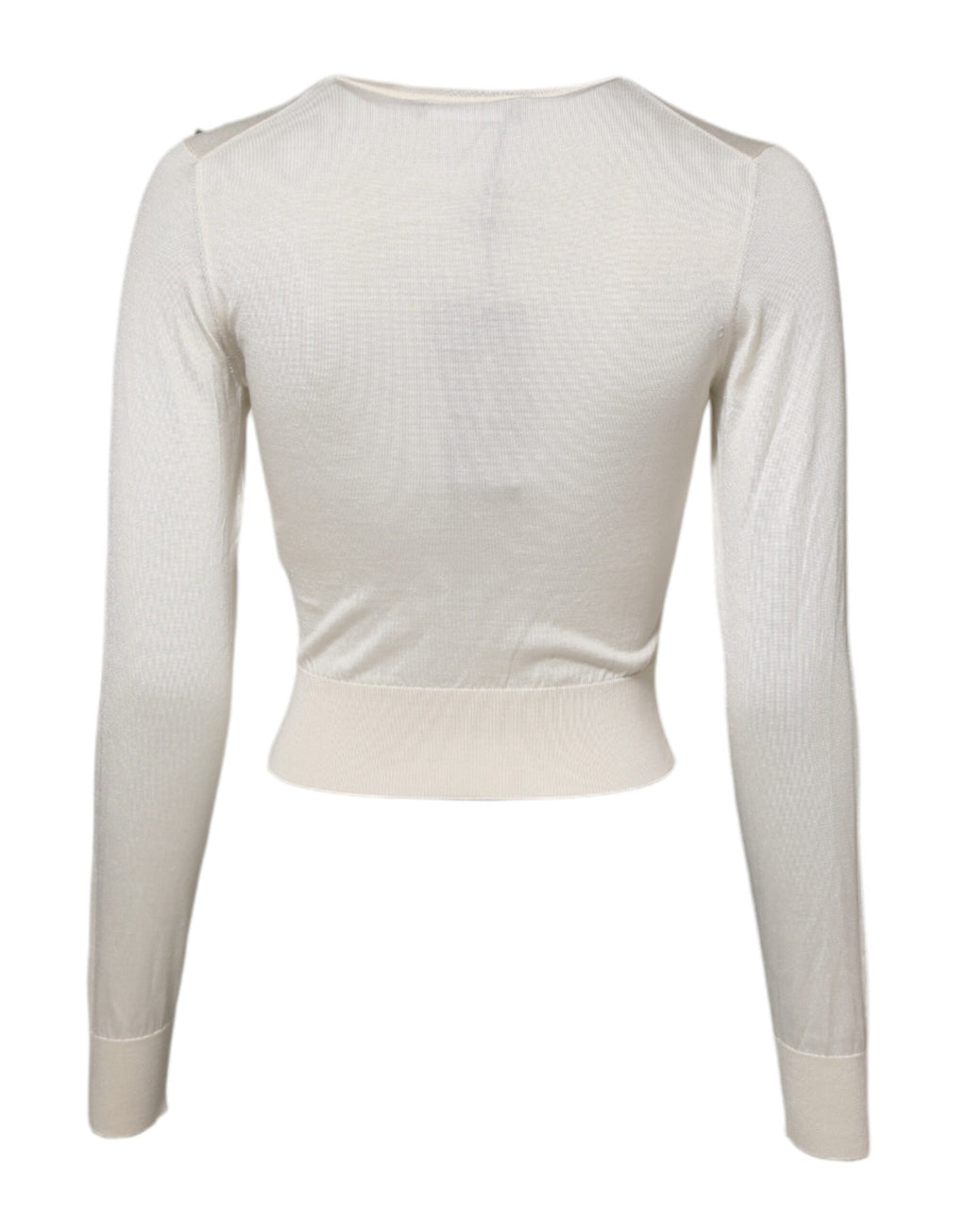 Dolce & Gabbana White Sweatshirt for Women detail view