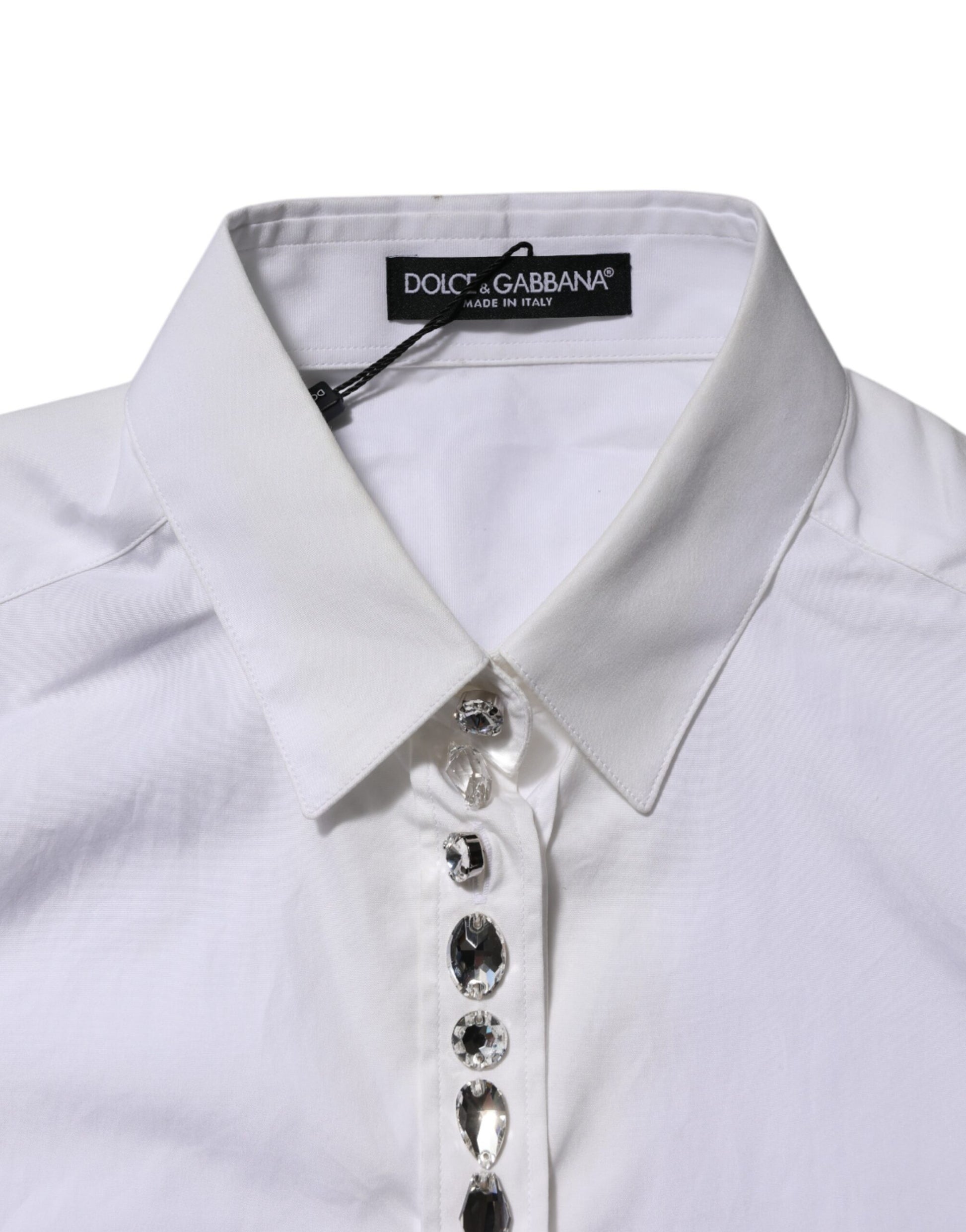 Dolce & Gabbana White Dress Shirt for Women side view