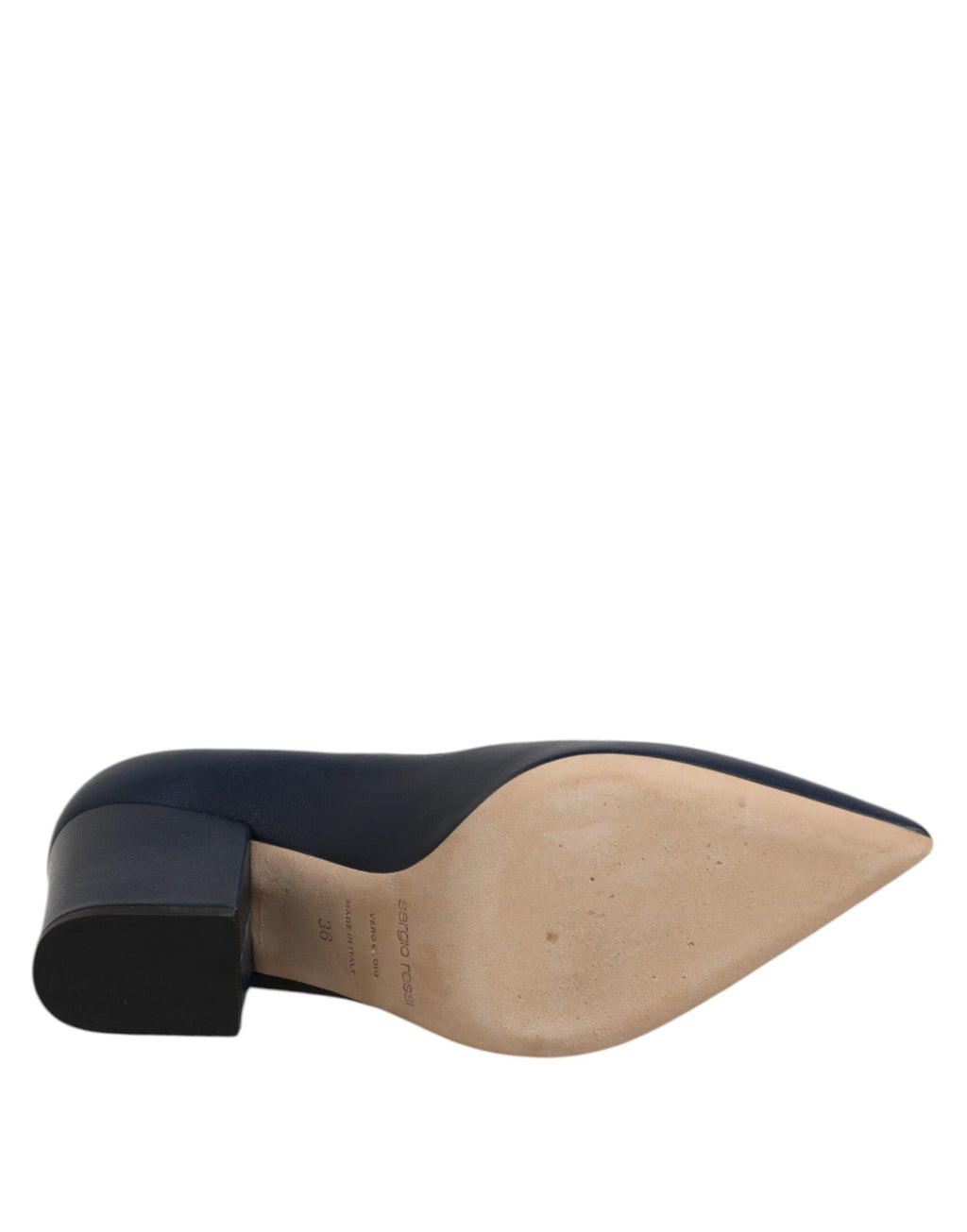 Sergio Rossi Blue Mid Heel for Women additional view