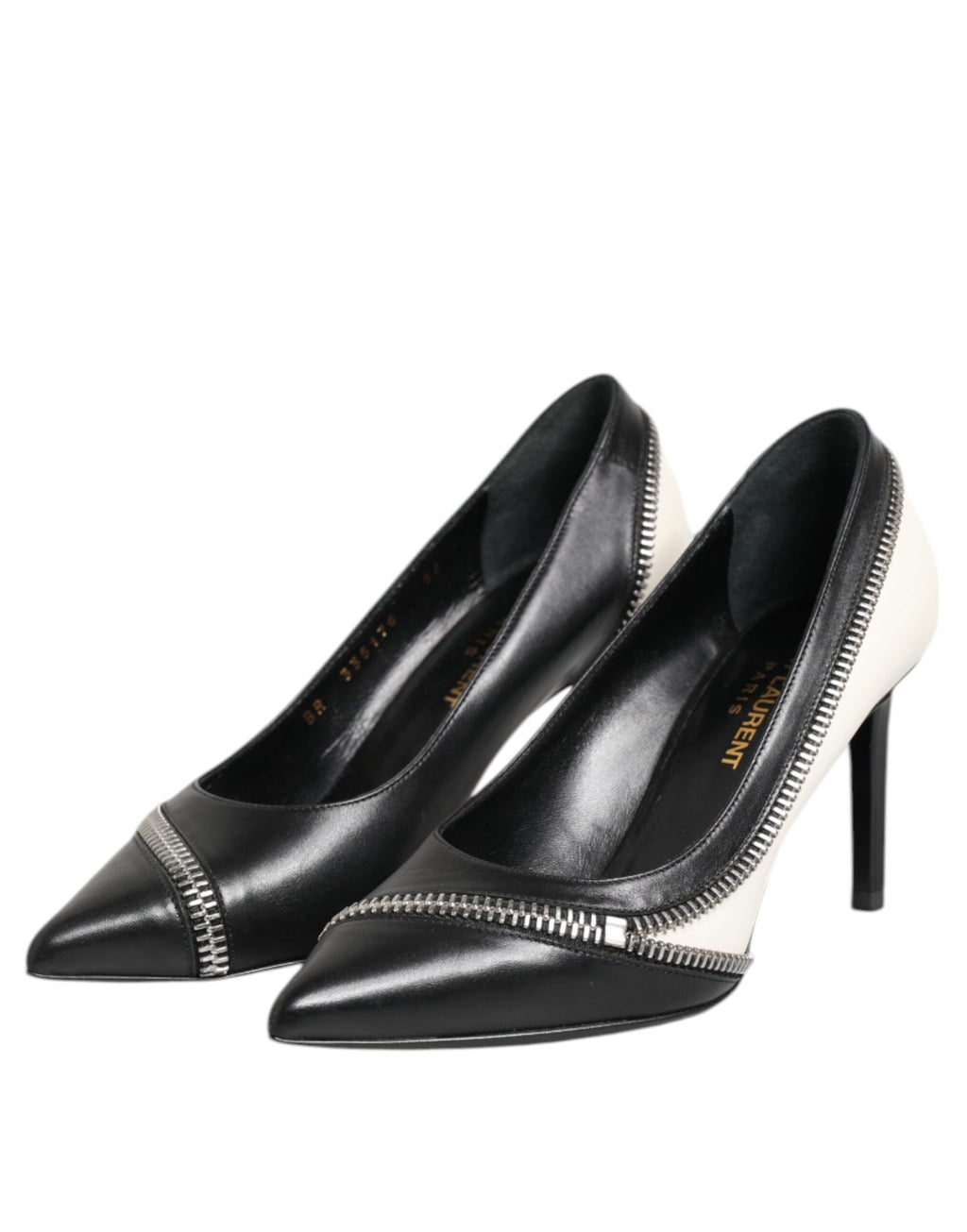 Saint Laurent White High Heel for Women side view