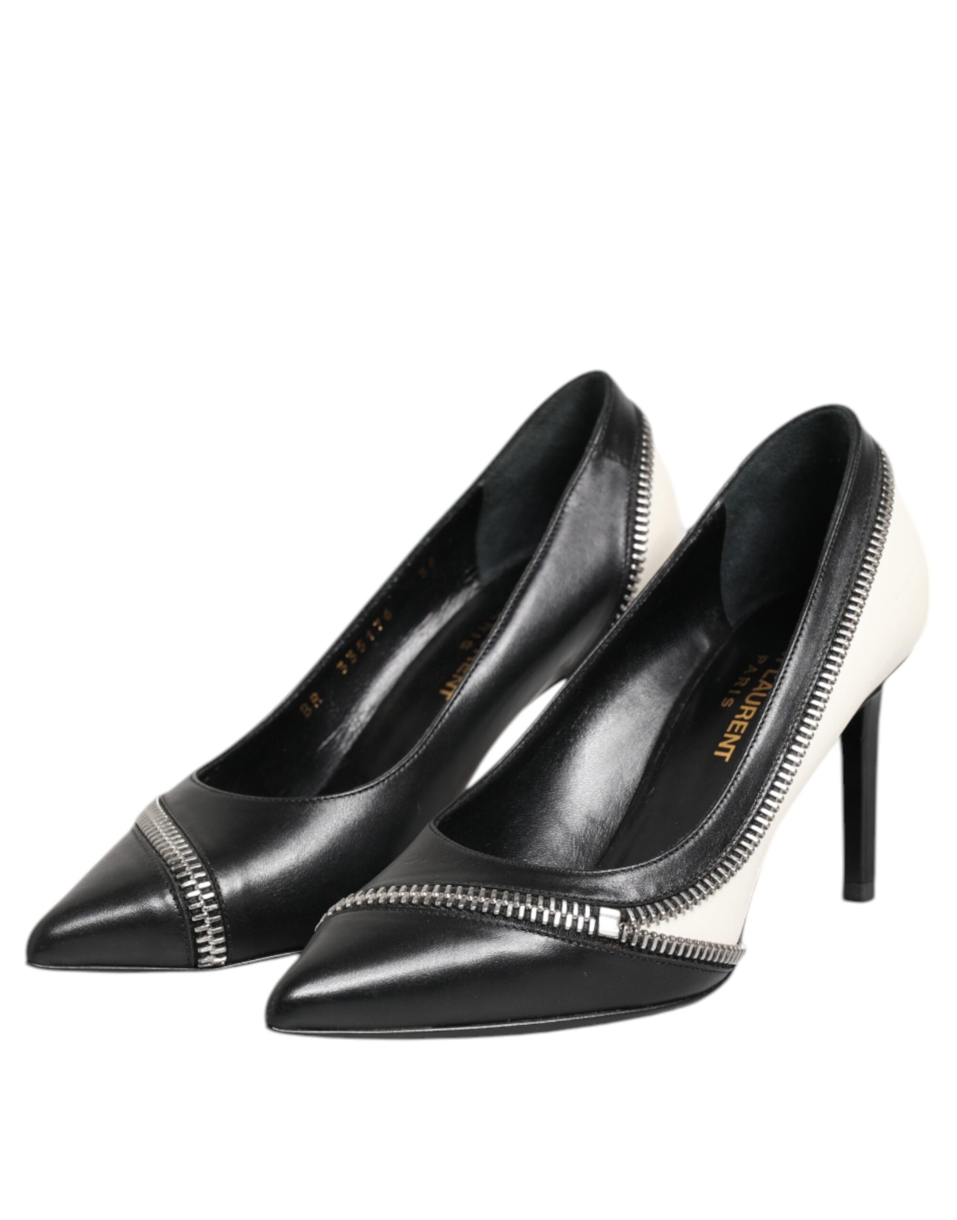 Saint Laurent White High Heel for Women side view