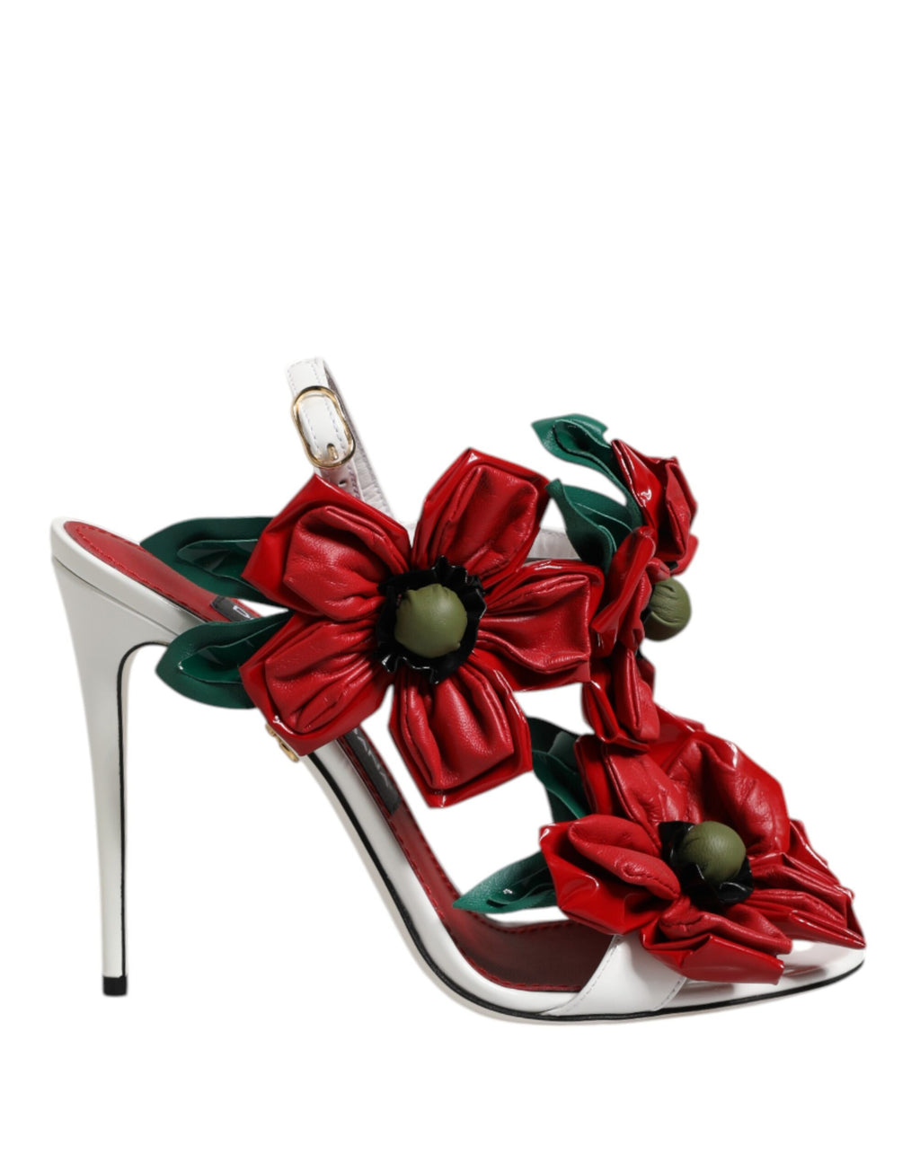 Dolce & Gabbana White Stiletto Heels for Women additional view