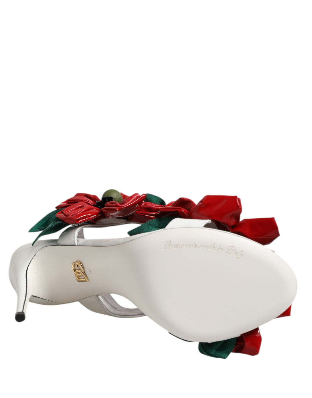 Dolce & Gabbana White Stiletto Heels for Women additional view
