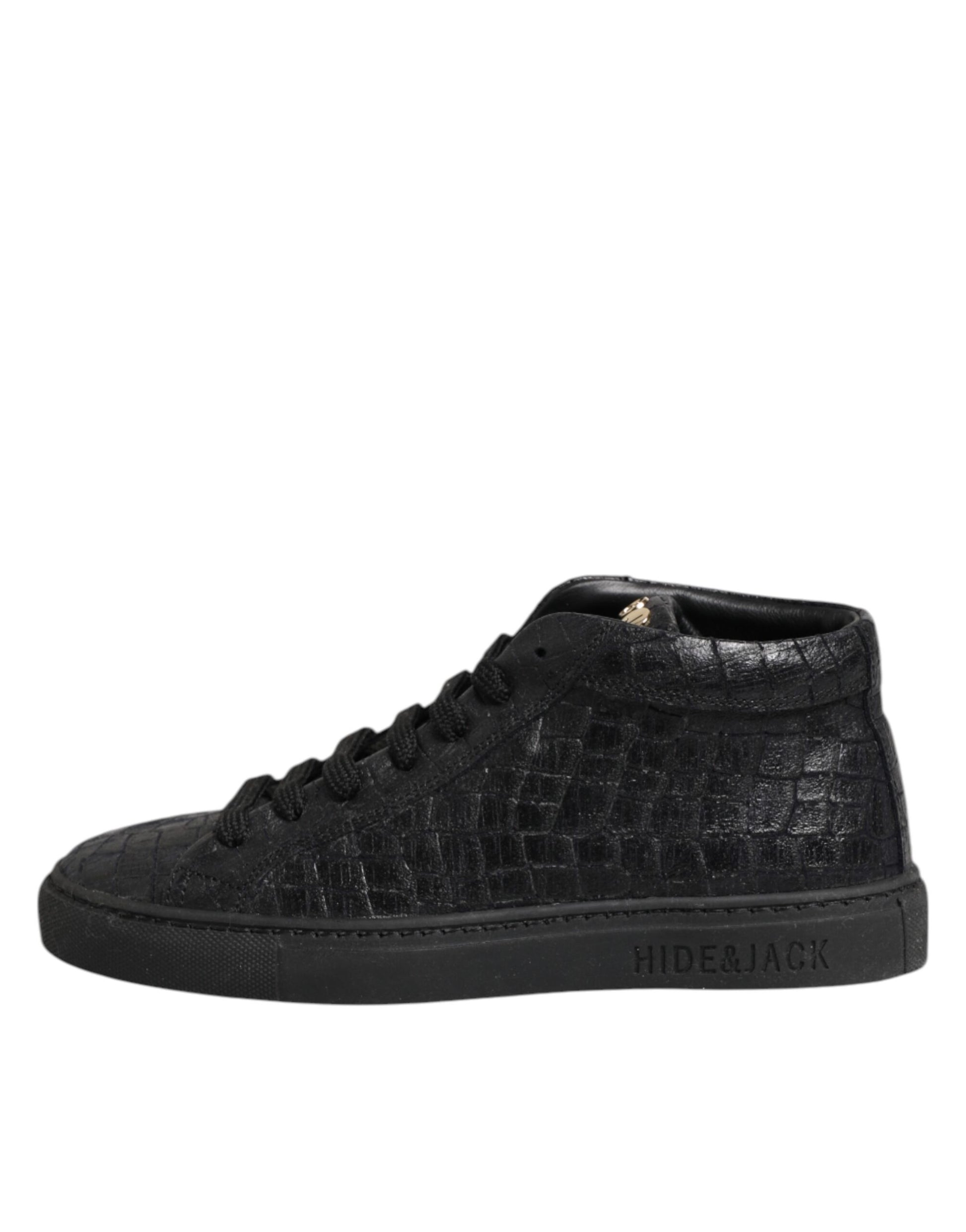 HIDE & JACK Black Athletic Sneakers for Women additional view