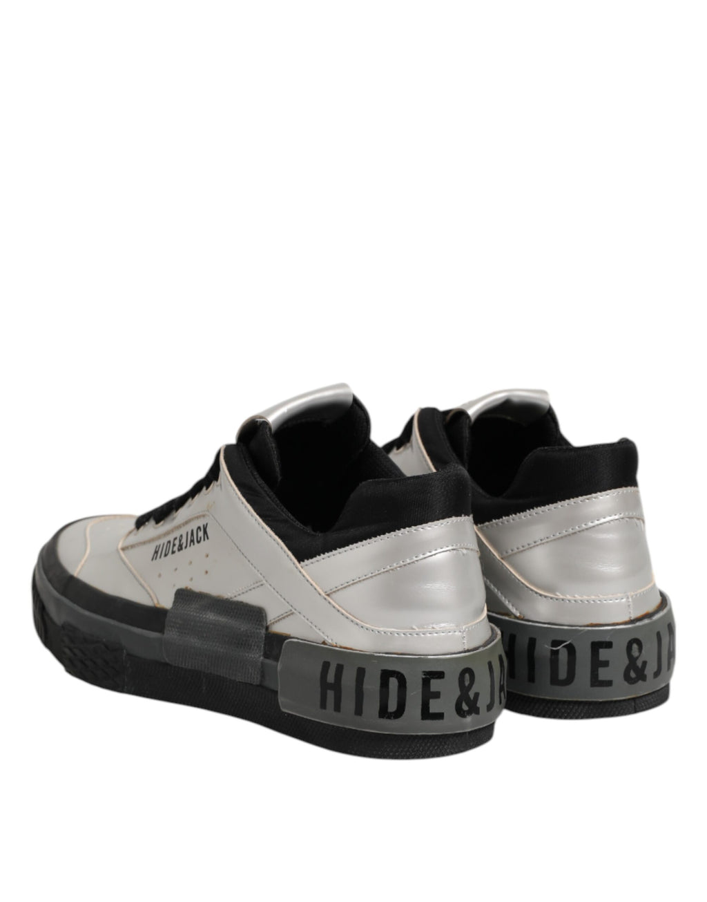 HIDE & JACK Silver Low Top Sneakers for Women additional view