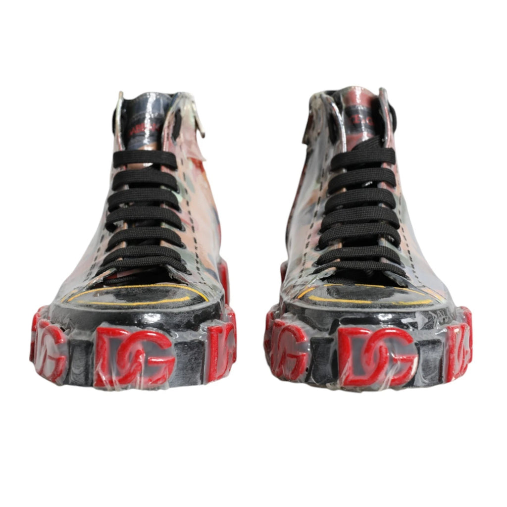 Dolce & Gabbana Multicolor High Tops for Men detail view