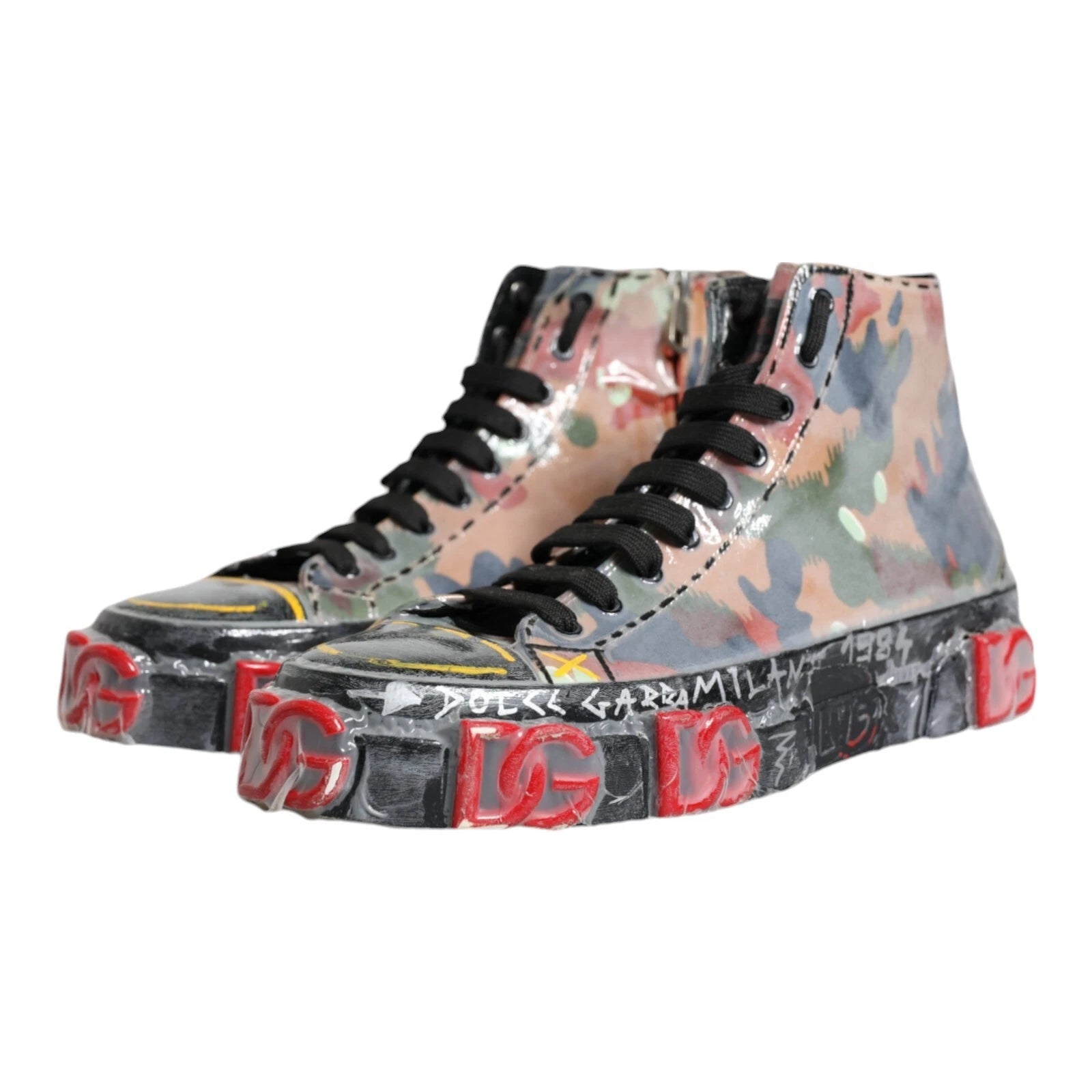 Dolce & Gabbana Multicolor High Tops for Men additional view