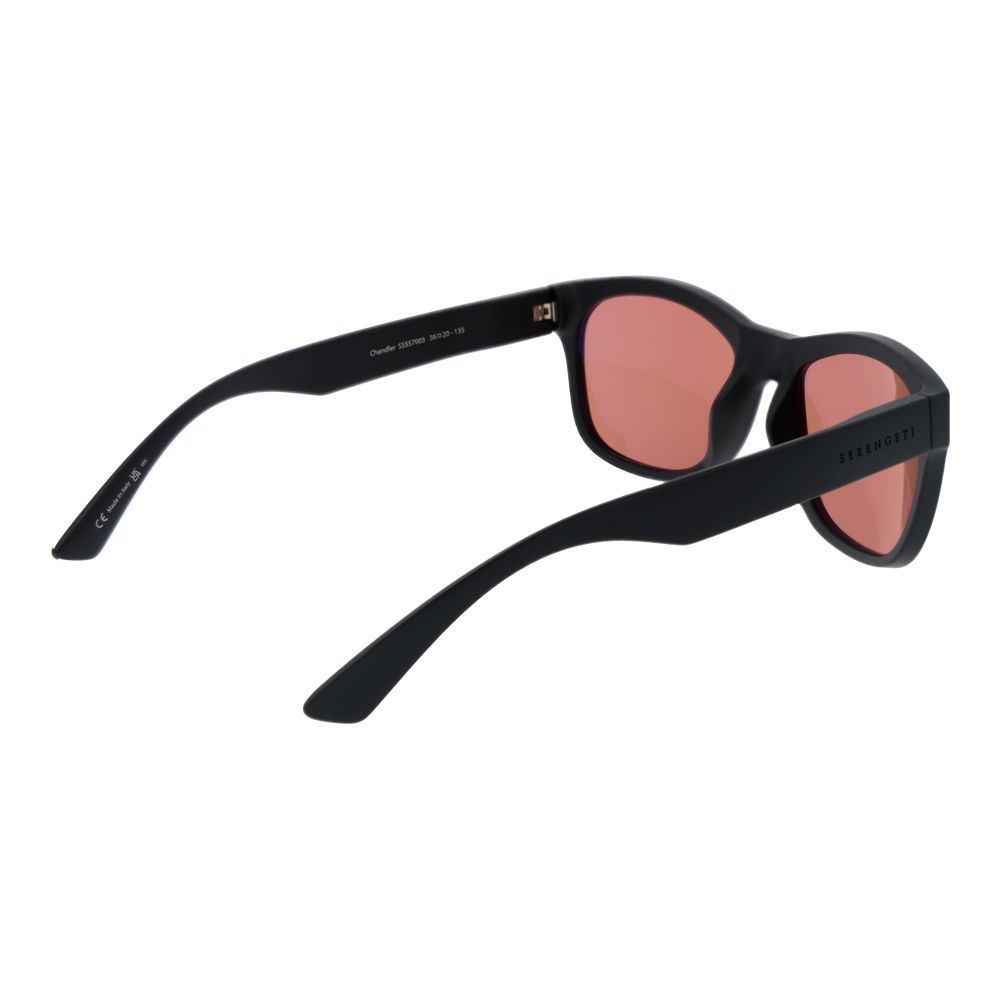 Lunettes de soleil Serengeti noires en plastique