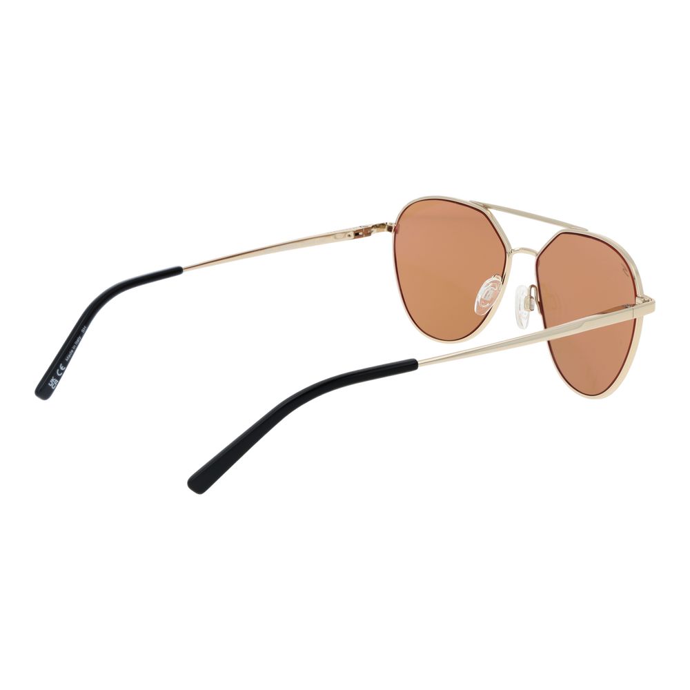 Lunettes de soleil Serengeti Gold en plastique