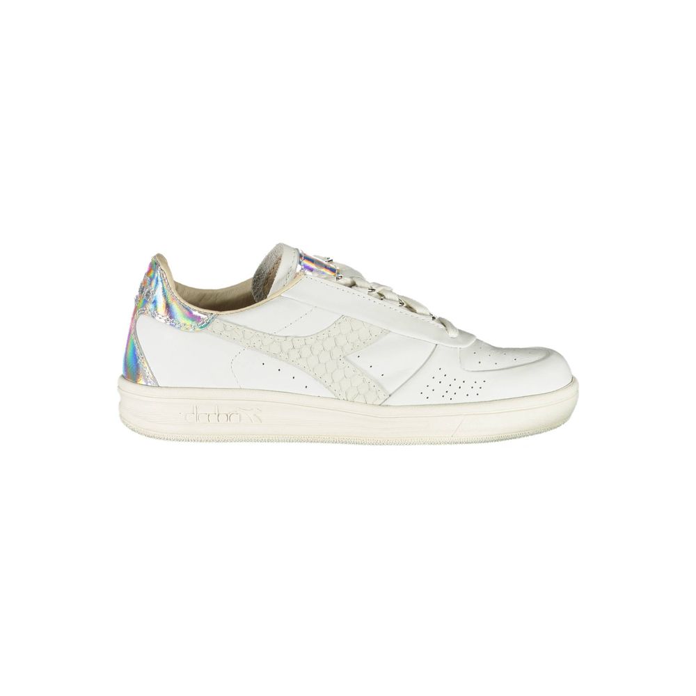 Diadora White Athletic Sneakers for Women