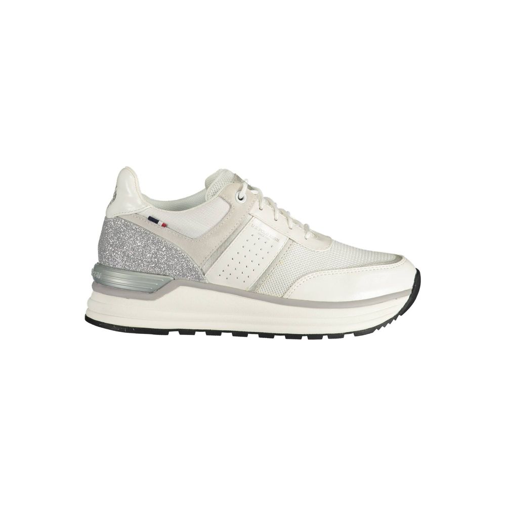 U.S. POLO ASSN. White Athletic Sneakers for Women