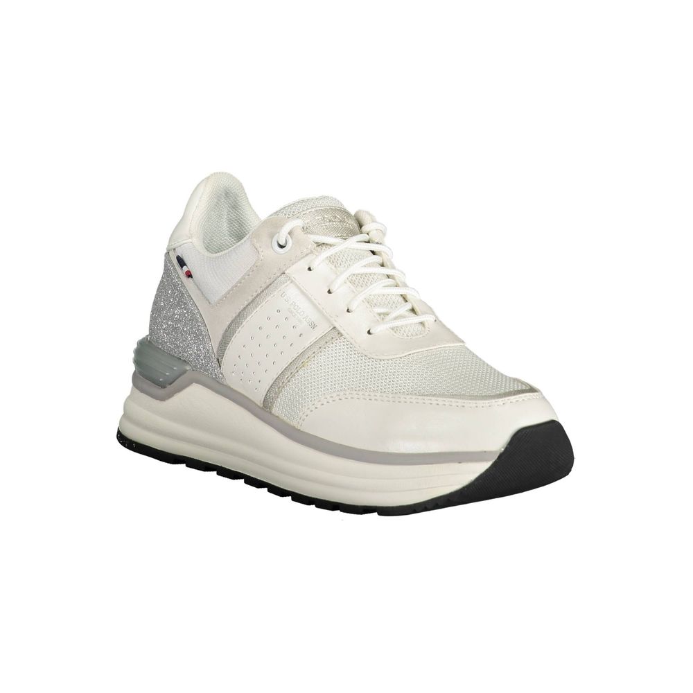 U.S. POLO ASSN. White Athletic Sneakers for Women alternate view