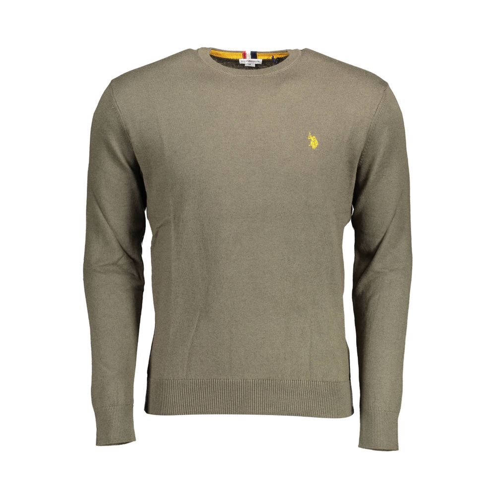 U.S. POLO ASSN. Chemise Homme en Coton Vert