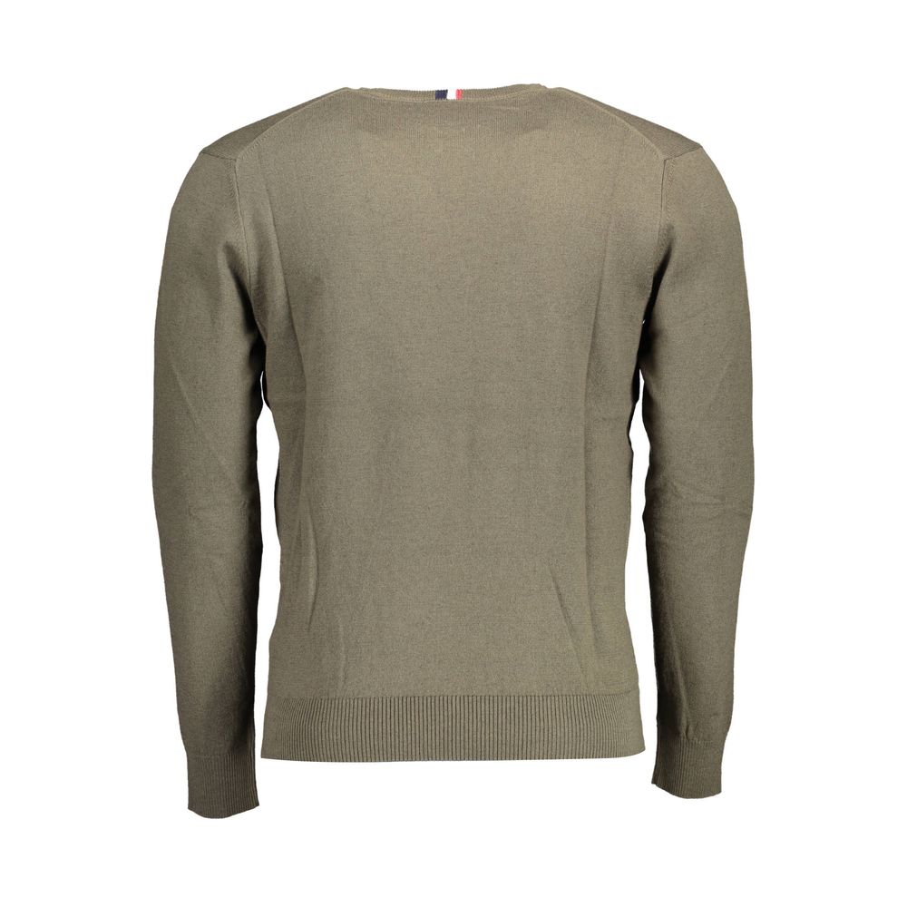 U.S. POLO ASSN. Chemise Homme en Coton Vert