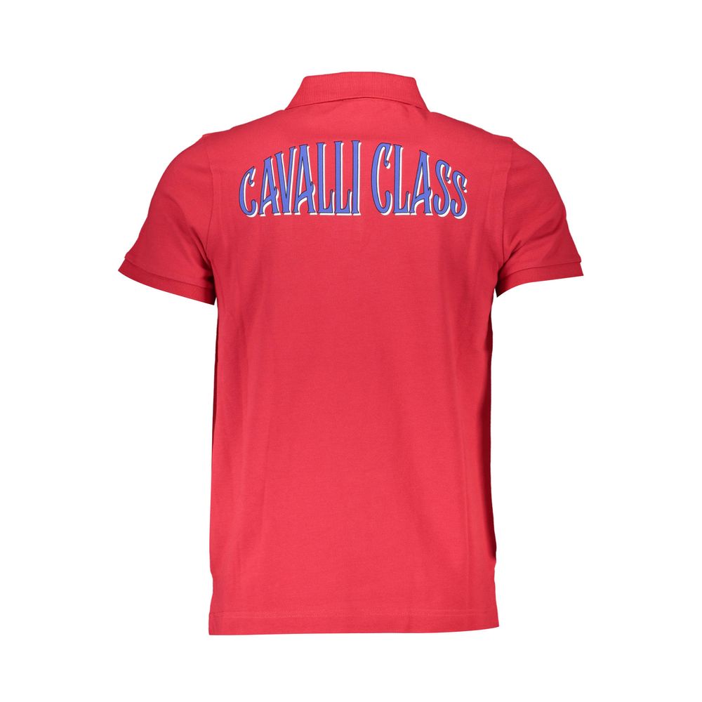 Cavalli Class Red Polo Shirt for Men alternate view