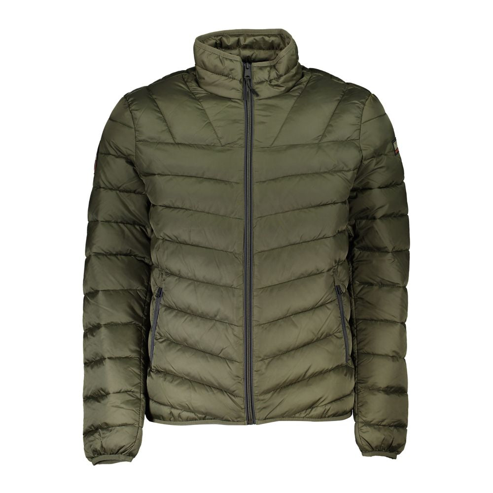 Napapijri Green Full Length Jacket for Men