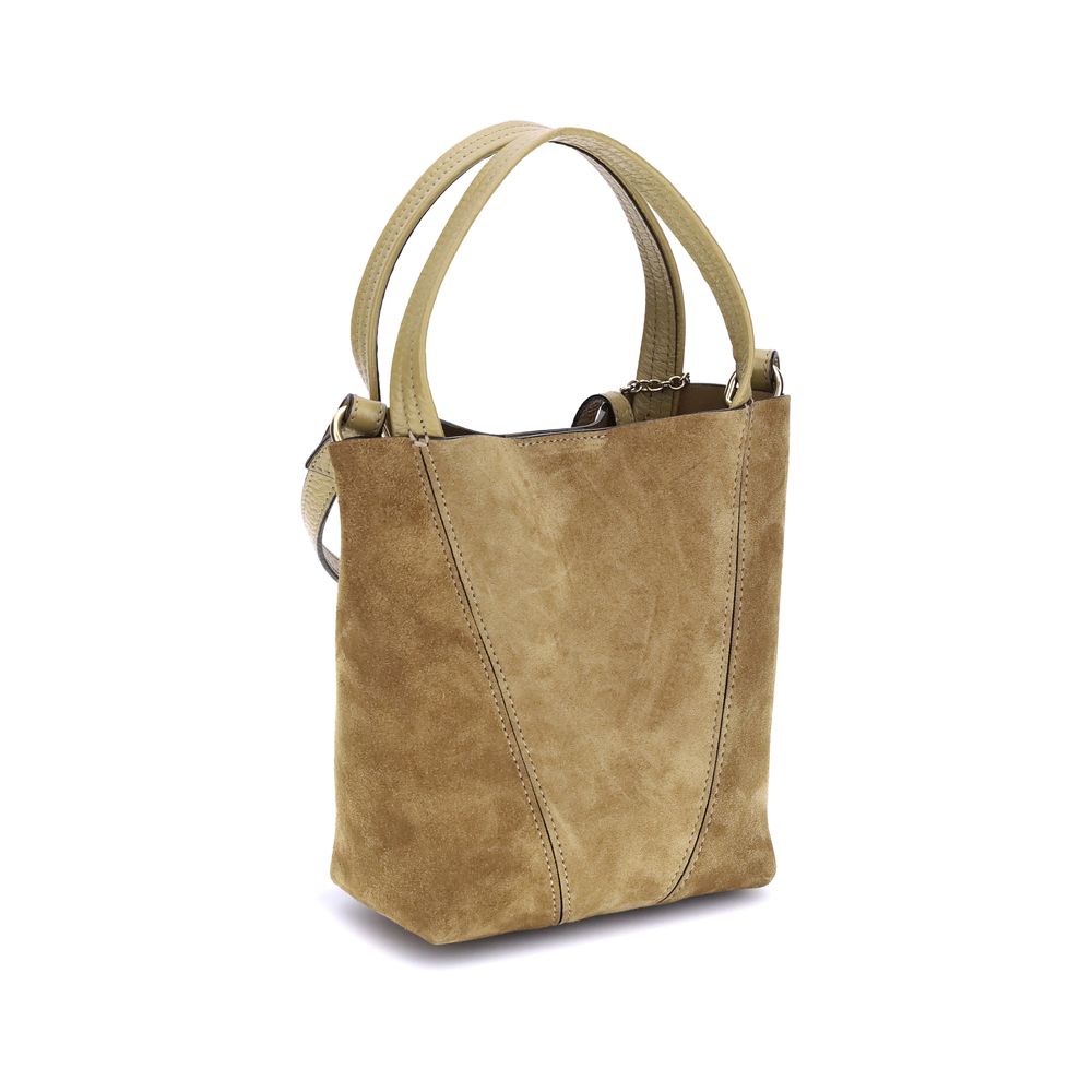 Chloé Suede Spin Handbag