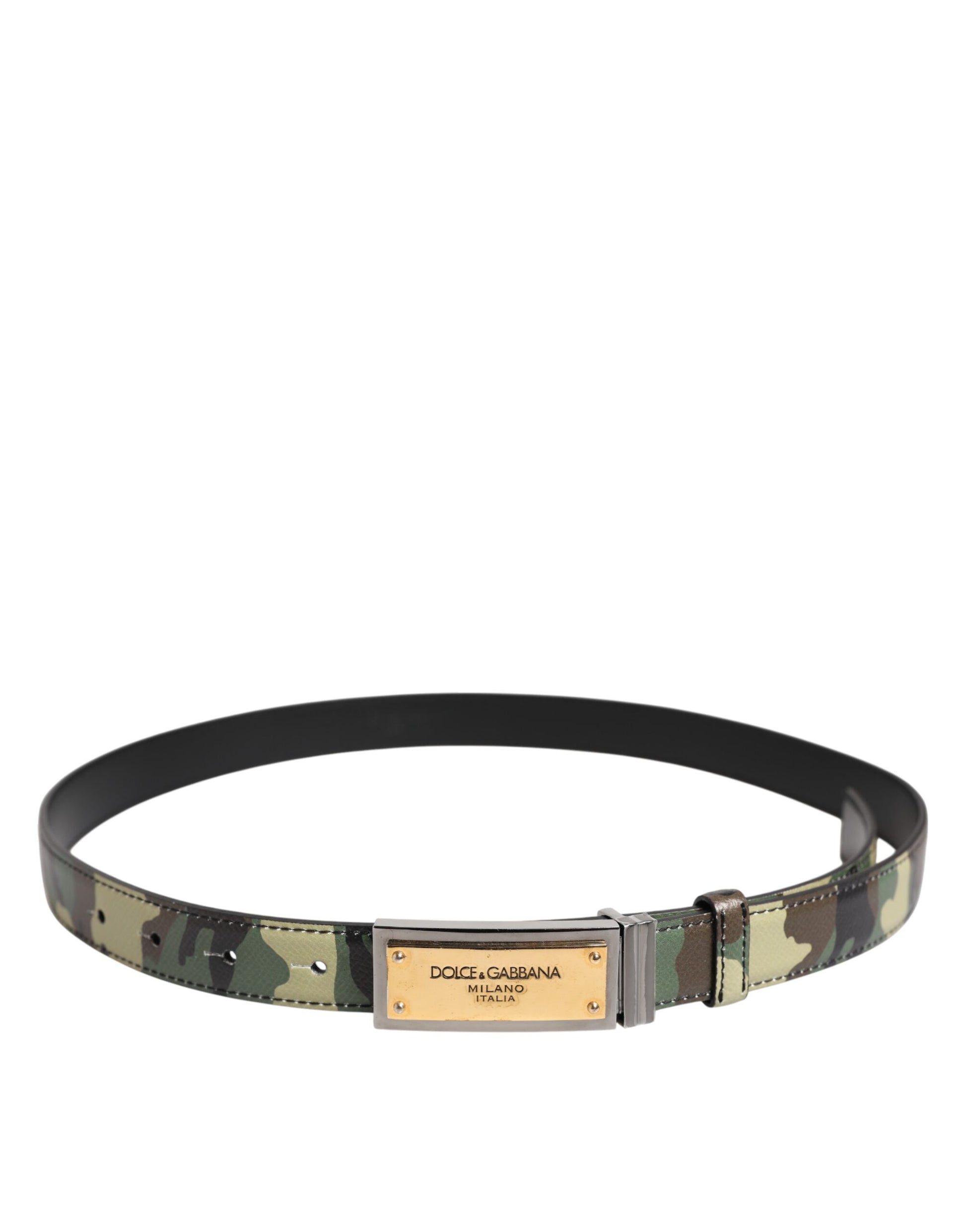 Dolce & Gabbana Multicolor Belt for Men detail view