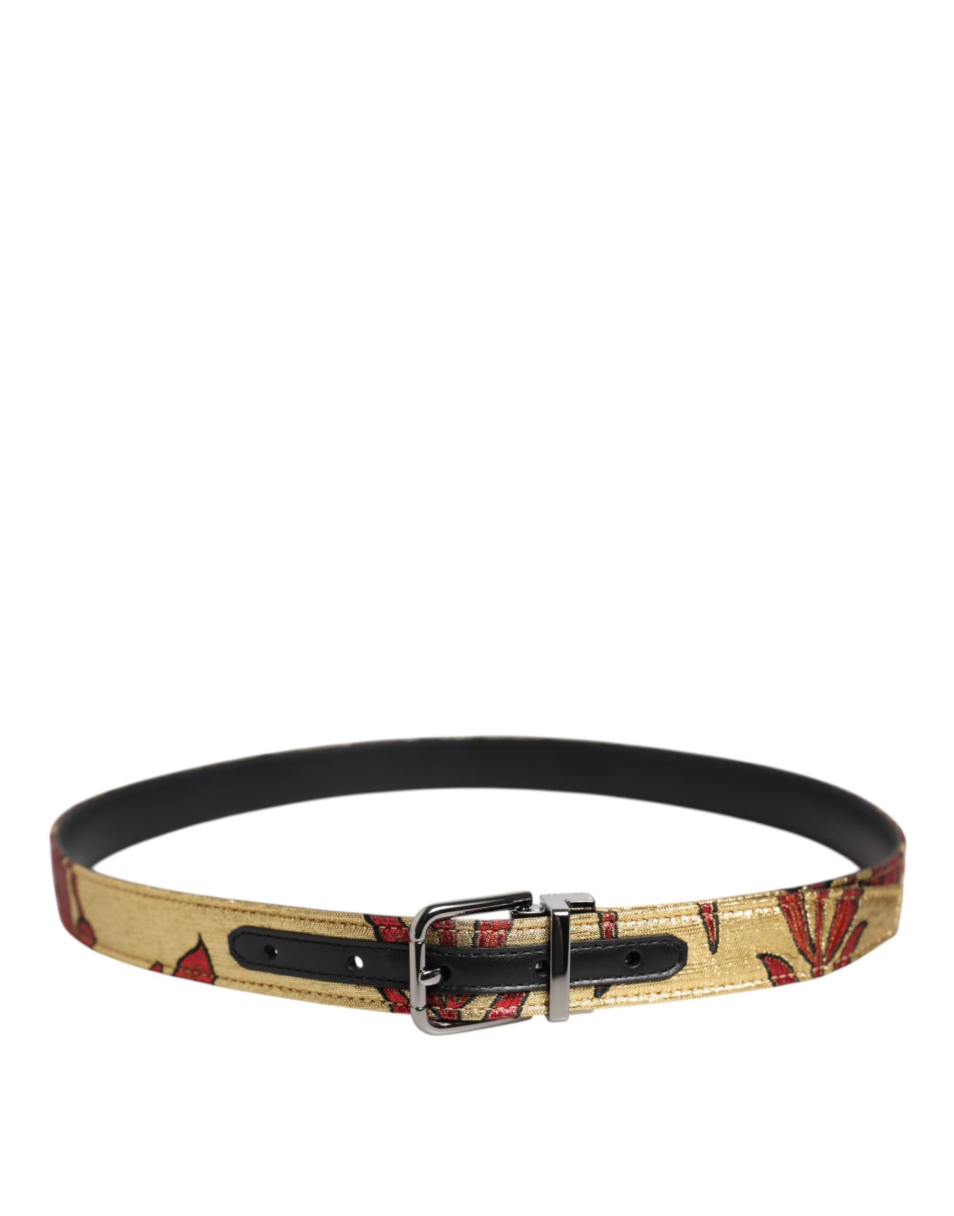 Dolce & Gabbana Gold Belt for Men detail view