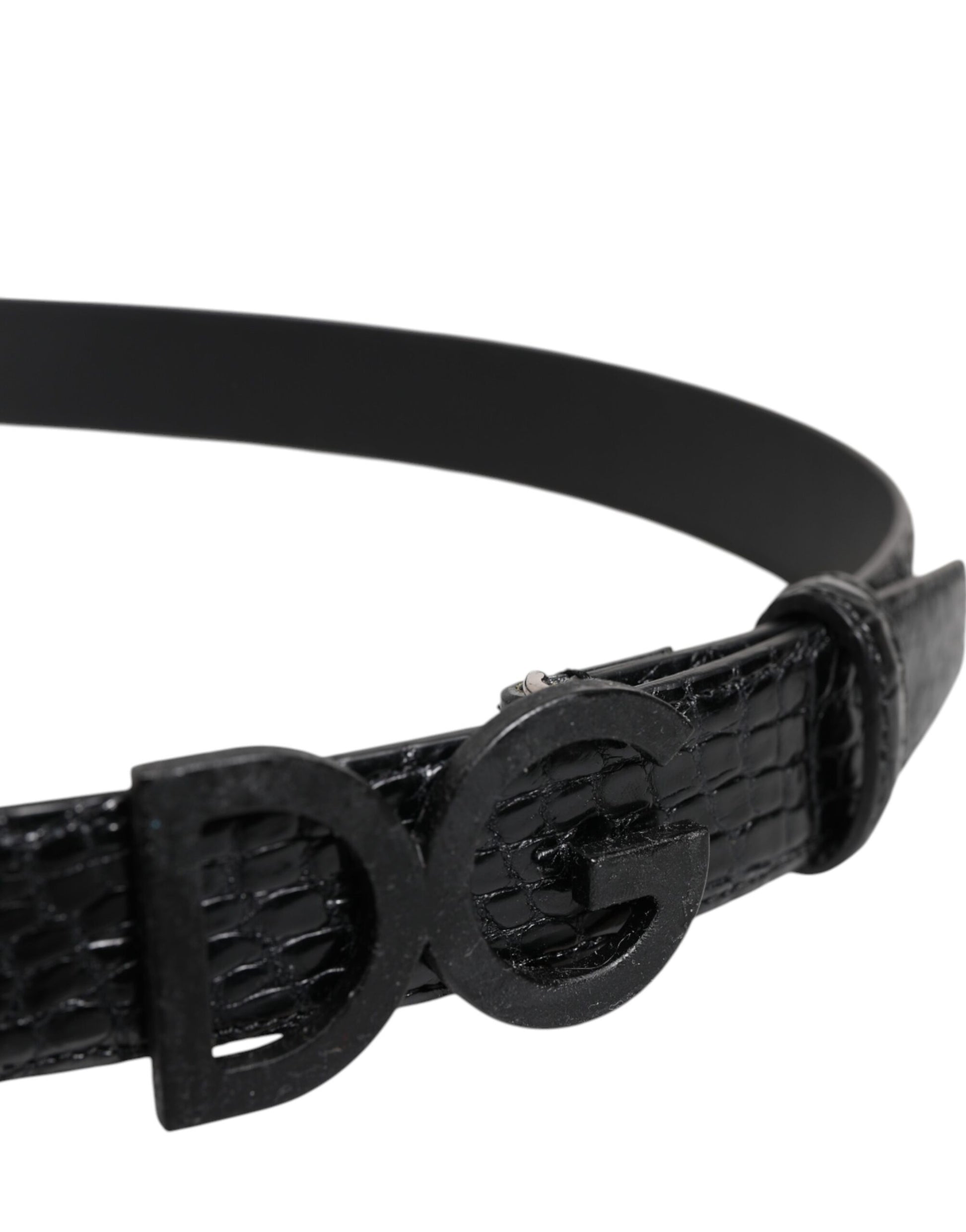 Dolce & Gabbana Black Belt for Men side view
