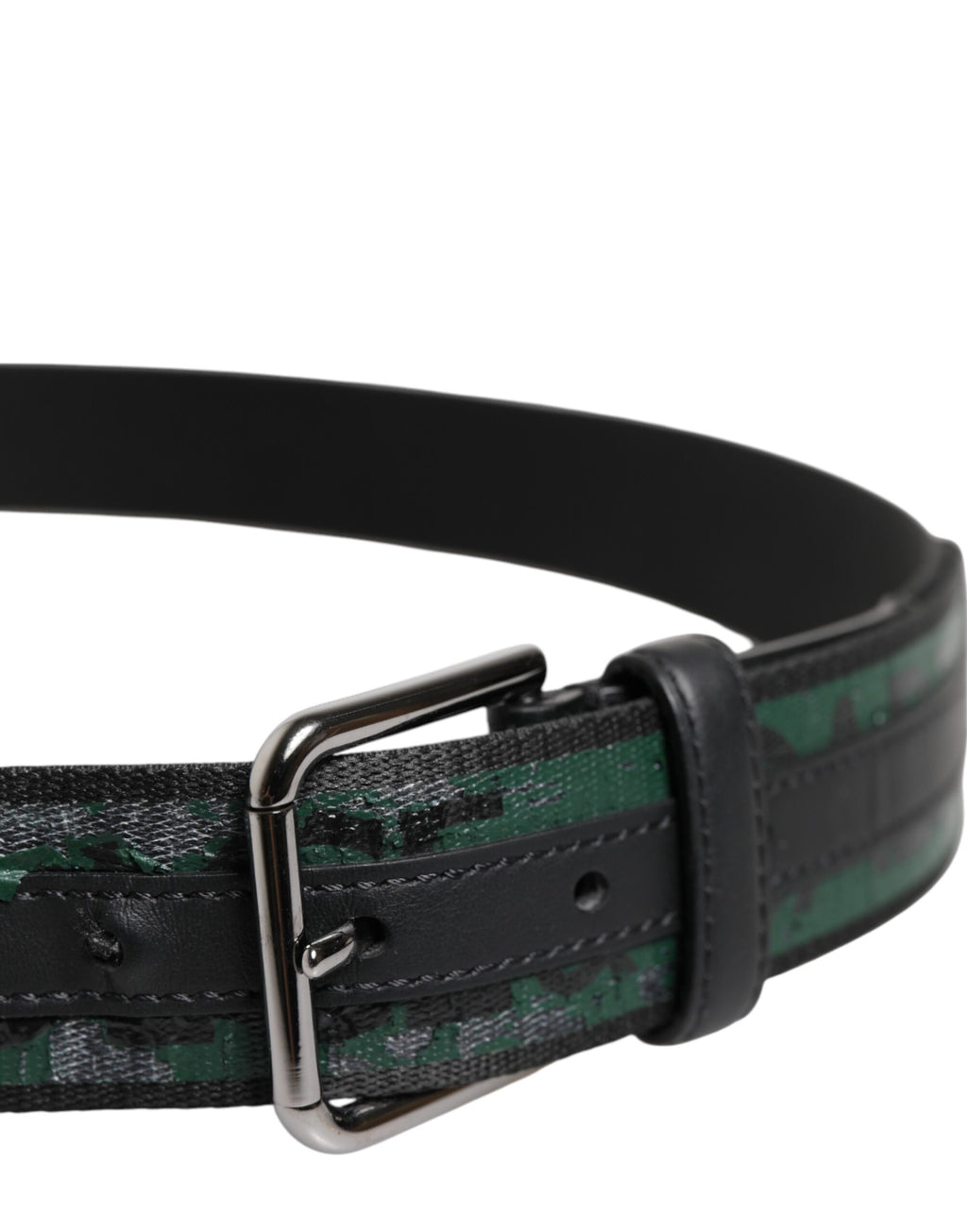 Dolce & Gabbana Green Belt for Men side view