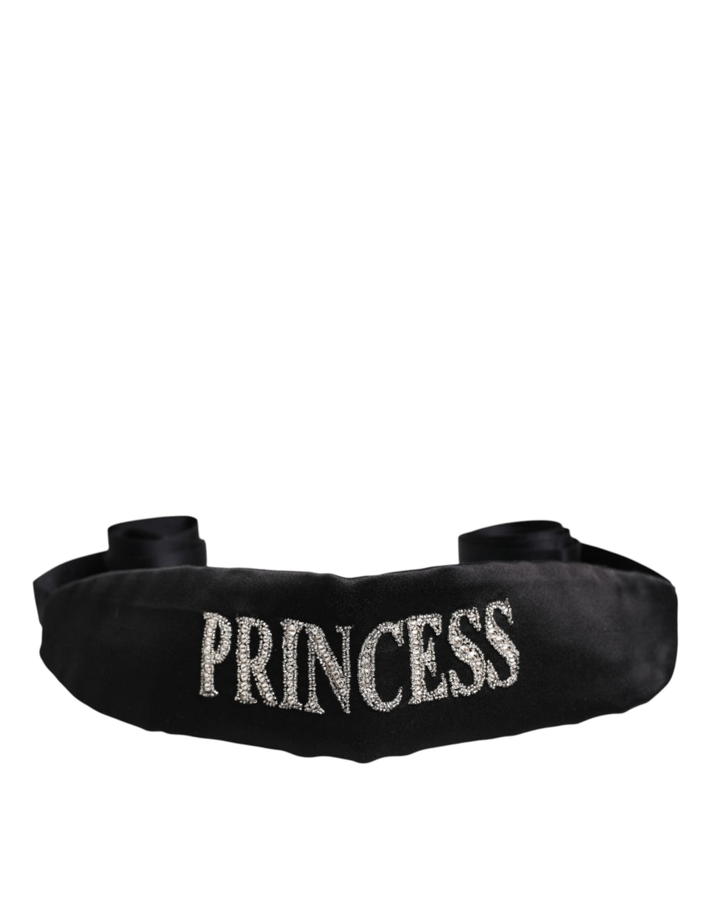 Ceinture tressée Dolce & Gabbana noire Princesse Fantasy