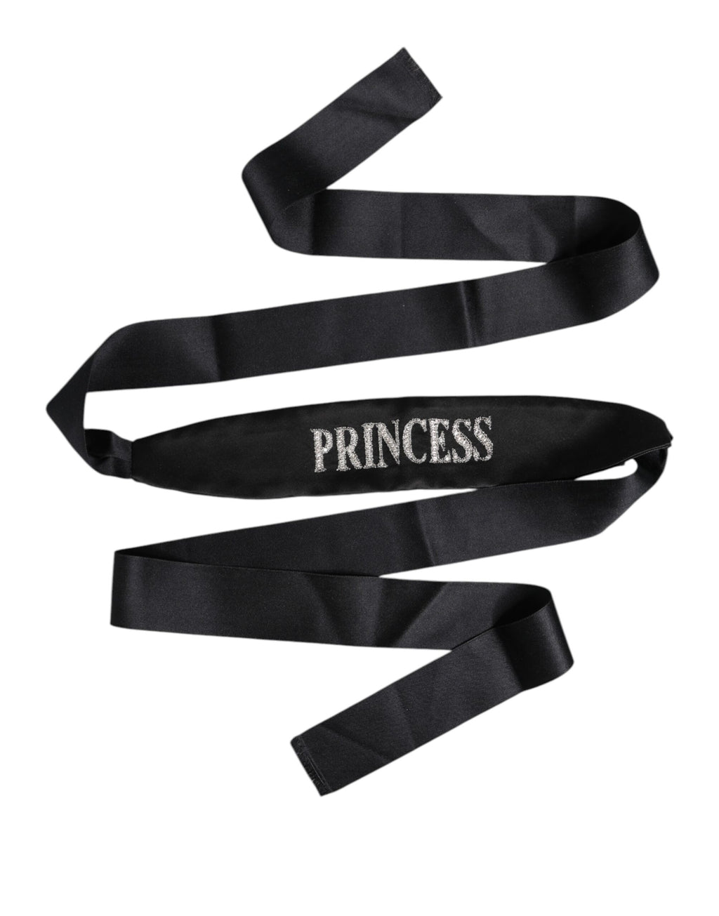 Ceinture tressée Dolce & Gabbana noire Princesse Fantasy