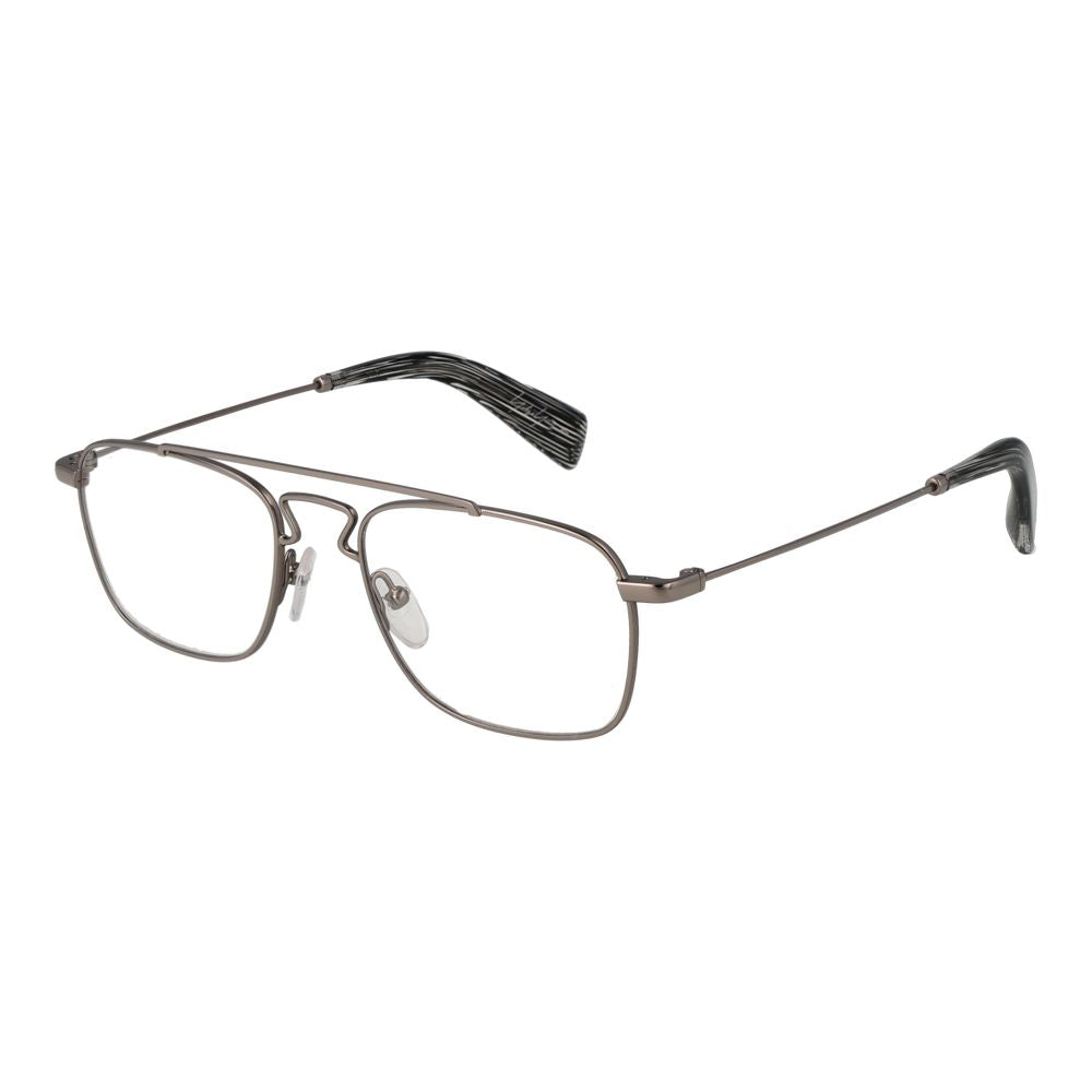 Yohji Yamamoto Silver Glasses Frames Unisex