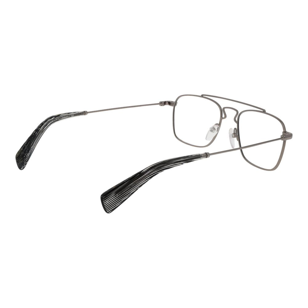 Yohji Yamamoto Silver Glasses Frames Unisex detail view