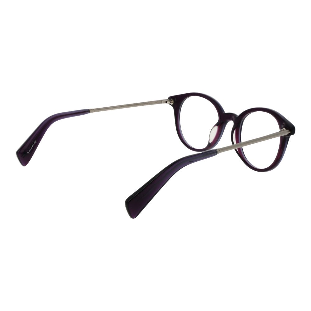 Yohji Yamamoto Purple Glasses Frames for Men detail view