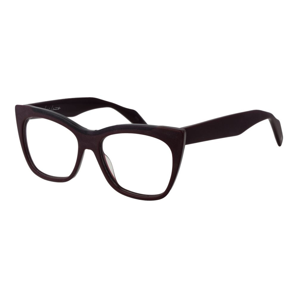 Yohji Yamamoto Purple Glasses Frames Unisex
