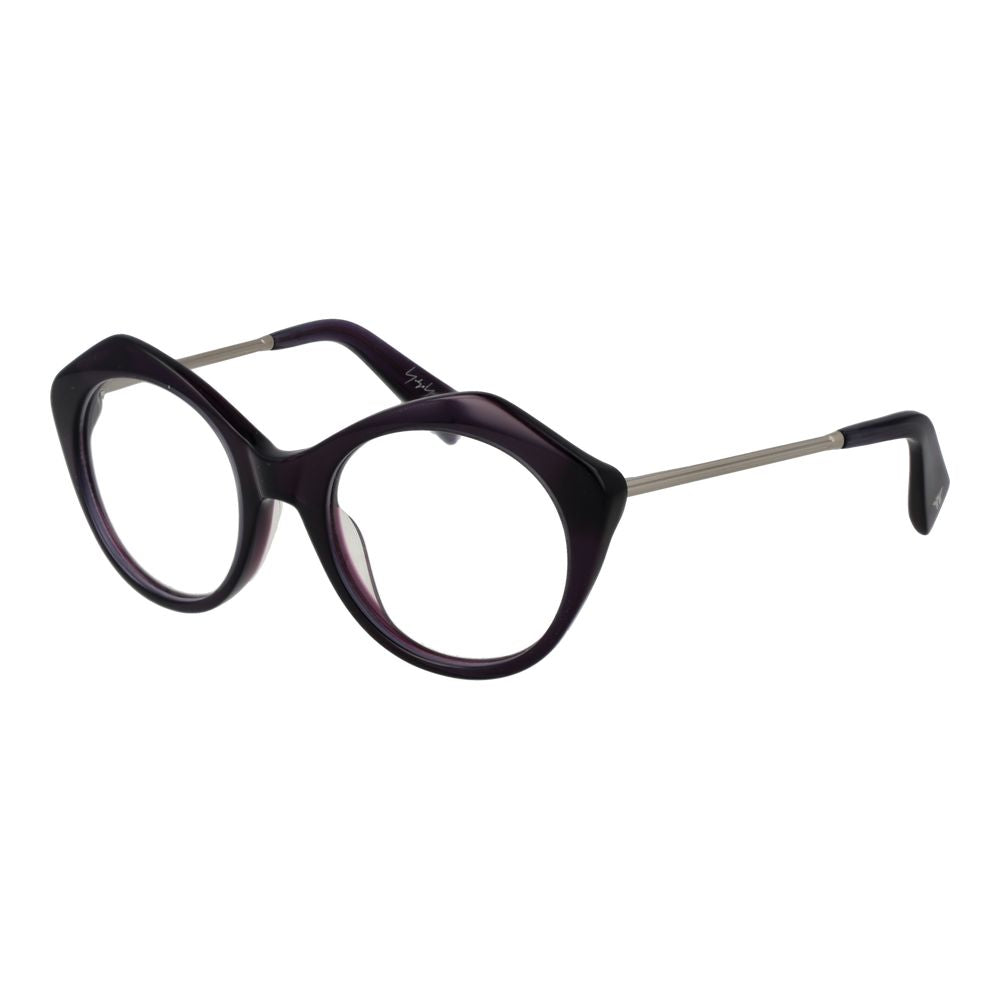 Lunettes (monture) violettes en métal et plastique Yohji Yamamoto