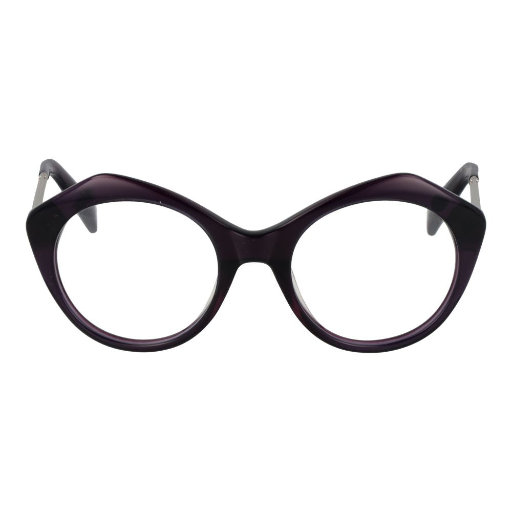 Lunettes (monture) violettes en métal et plastique Yohji Yamamoto