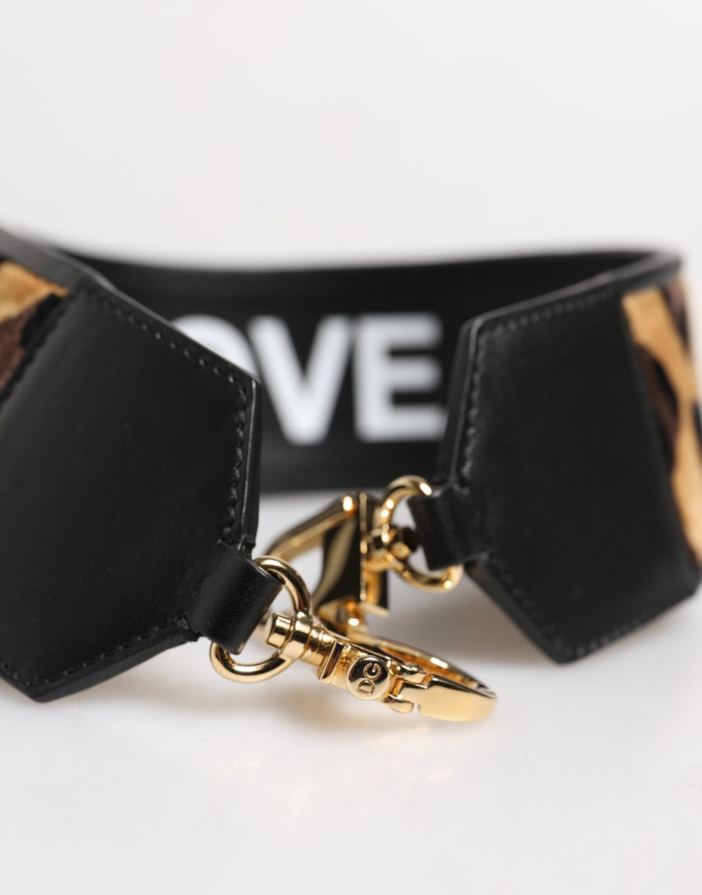 Dolce & Gabbana Black Shoulder Strap for Women side view