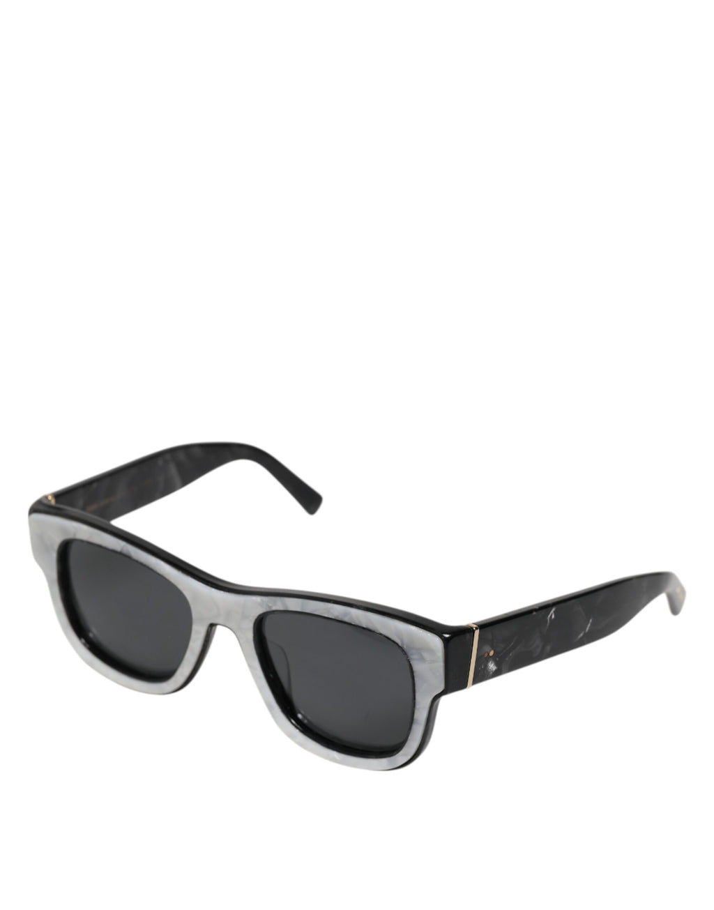 Dolce &amp; Gabbana DG4379 Domenico Shade Sonnenbrille mit perlweißem Acetatrahmen