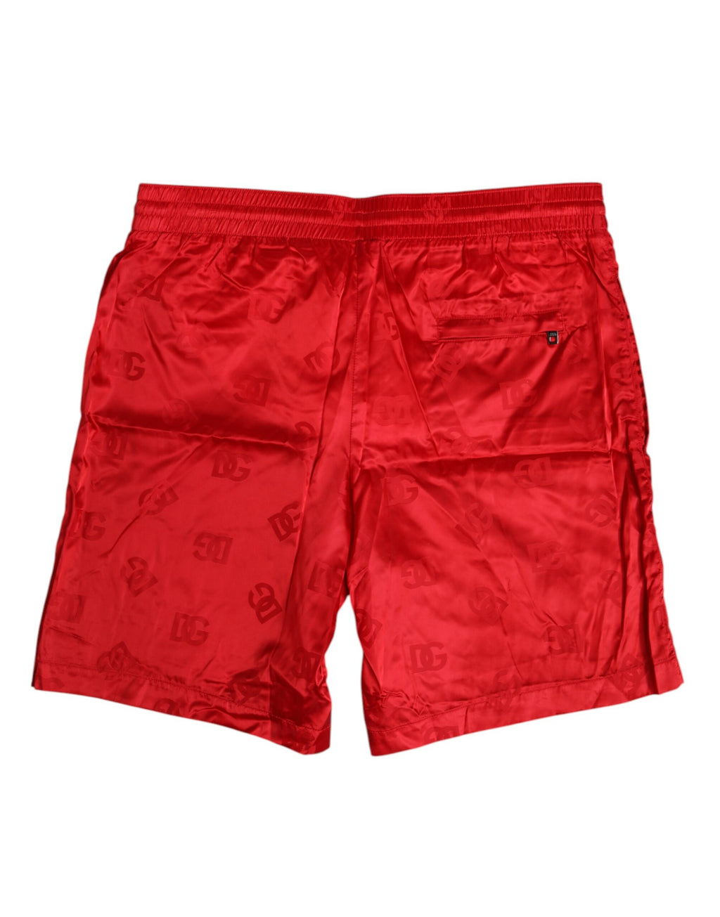 Dolce & Gabbana Red Swim Shorts for Men detail view