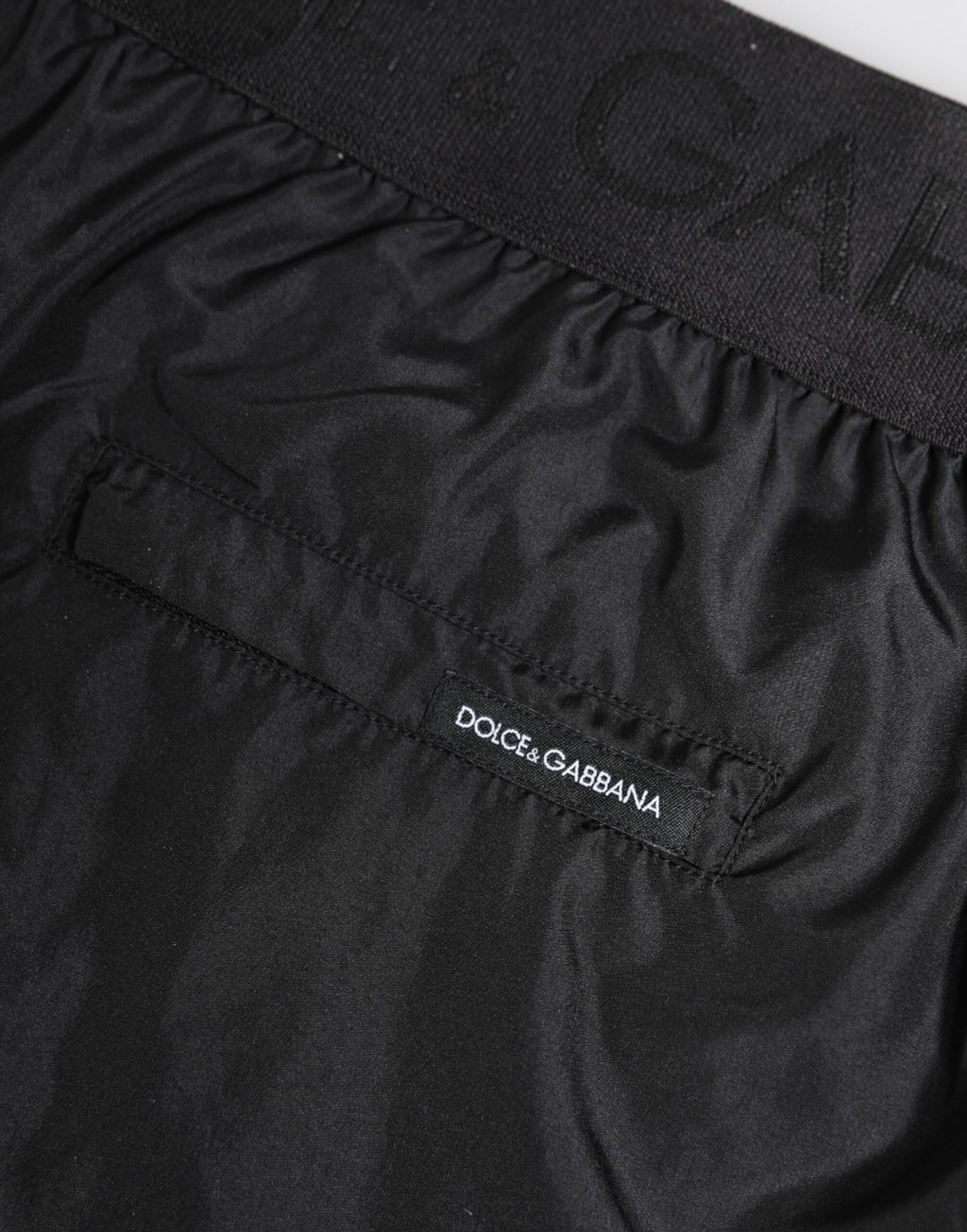 Dolce & Gabbana Black Swim Shorts for Men side view