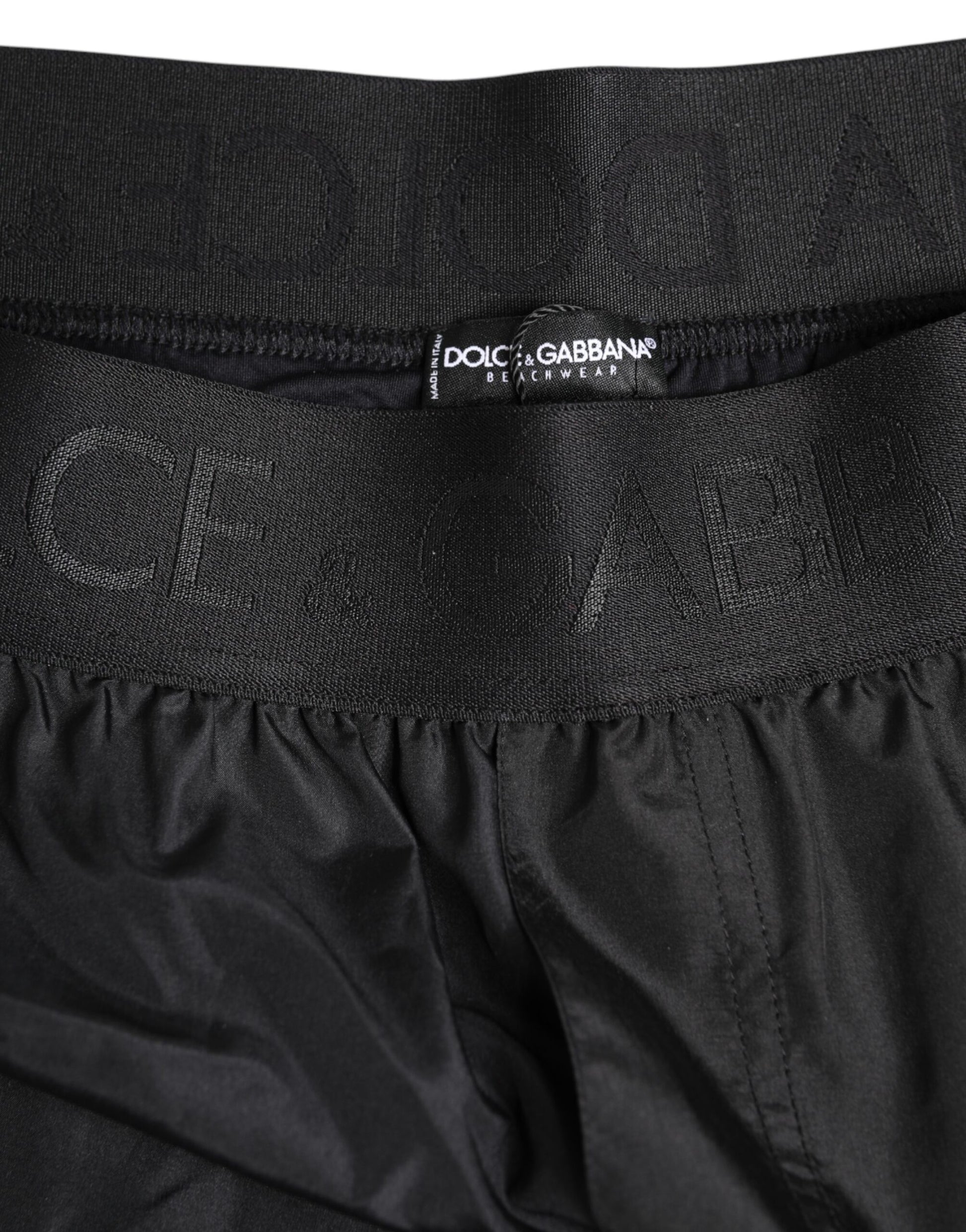 Dolce & Gabbana Black Swim Shorts for Men additional view